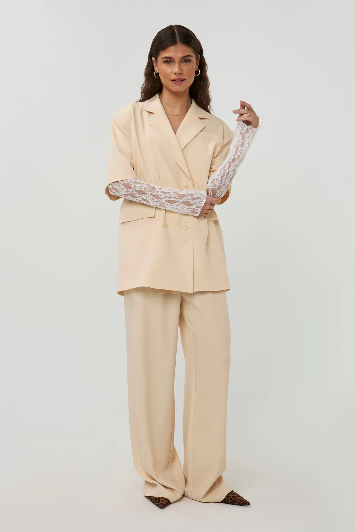 Blazer Fendi Beige - Image 7