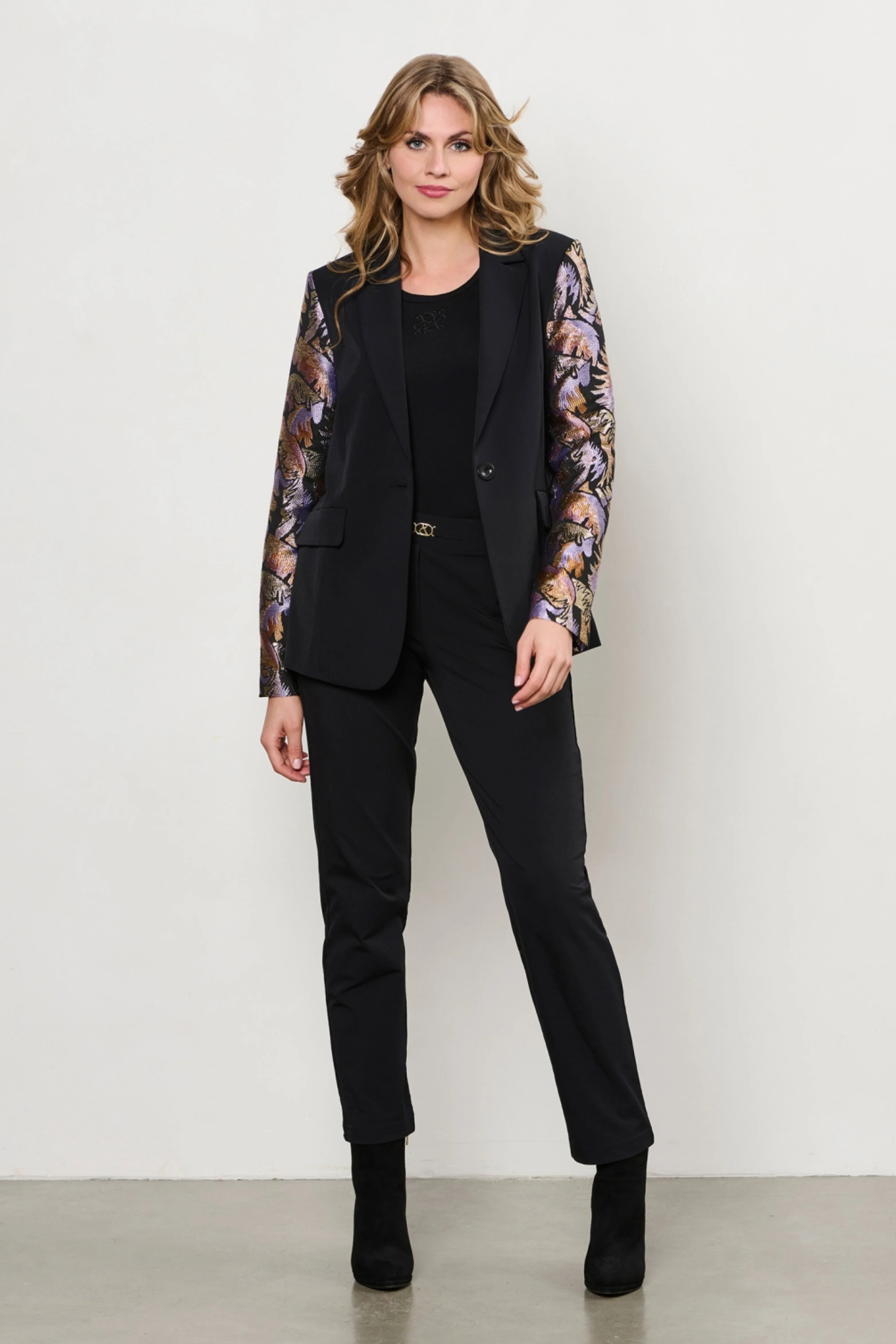 Blazer Paree Black Multi BZ176 - Image 4