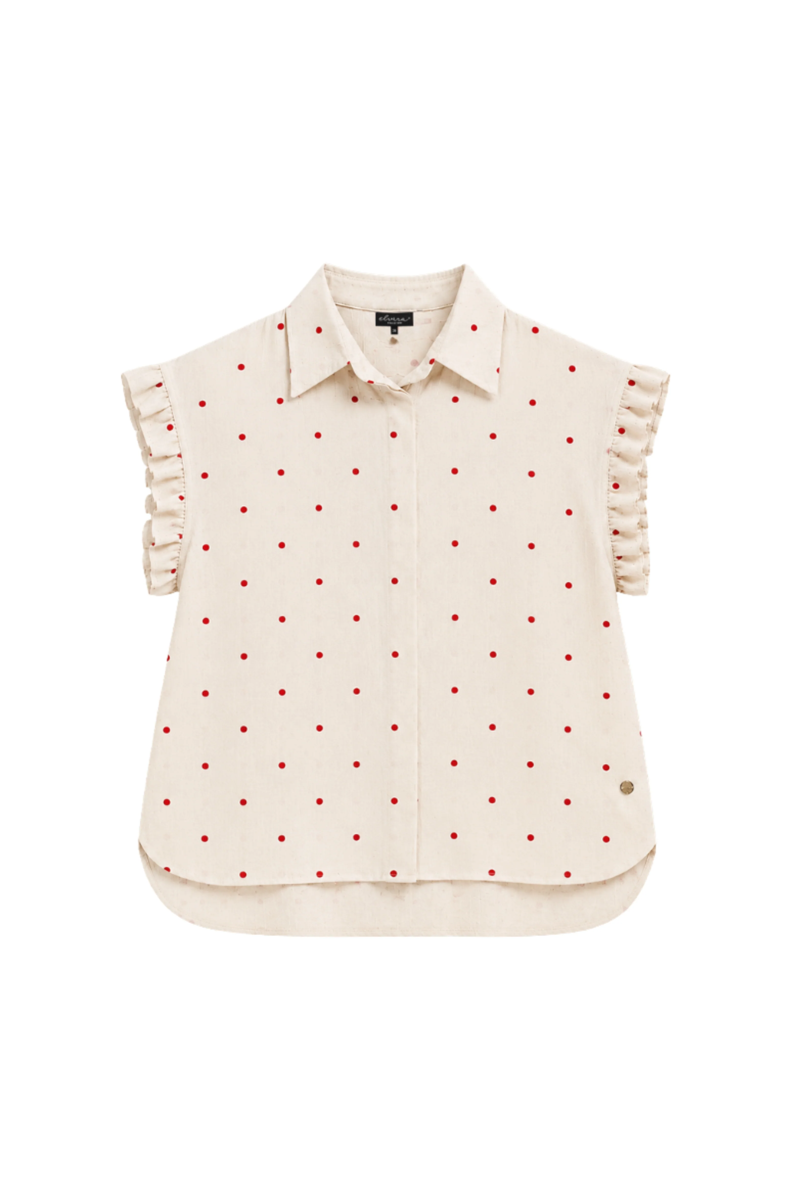 Blouse Emma Pink Dots - Image 3