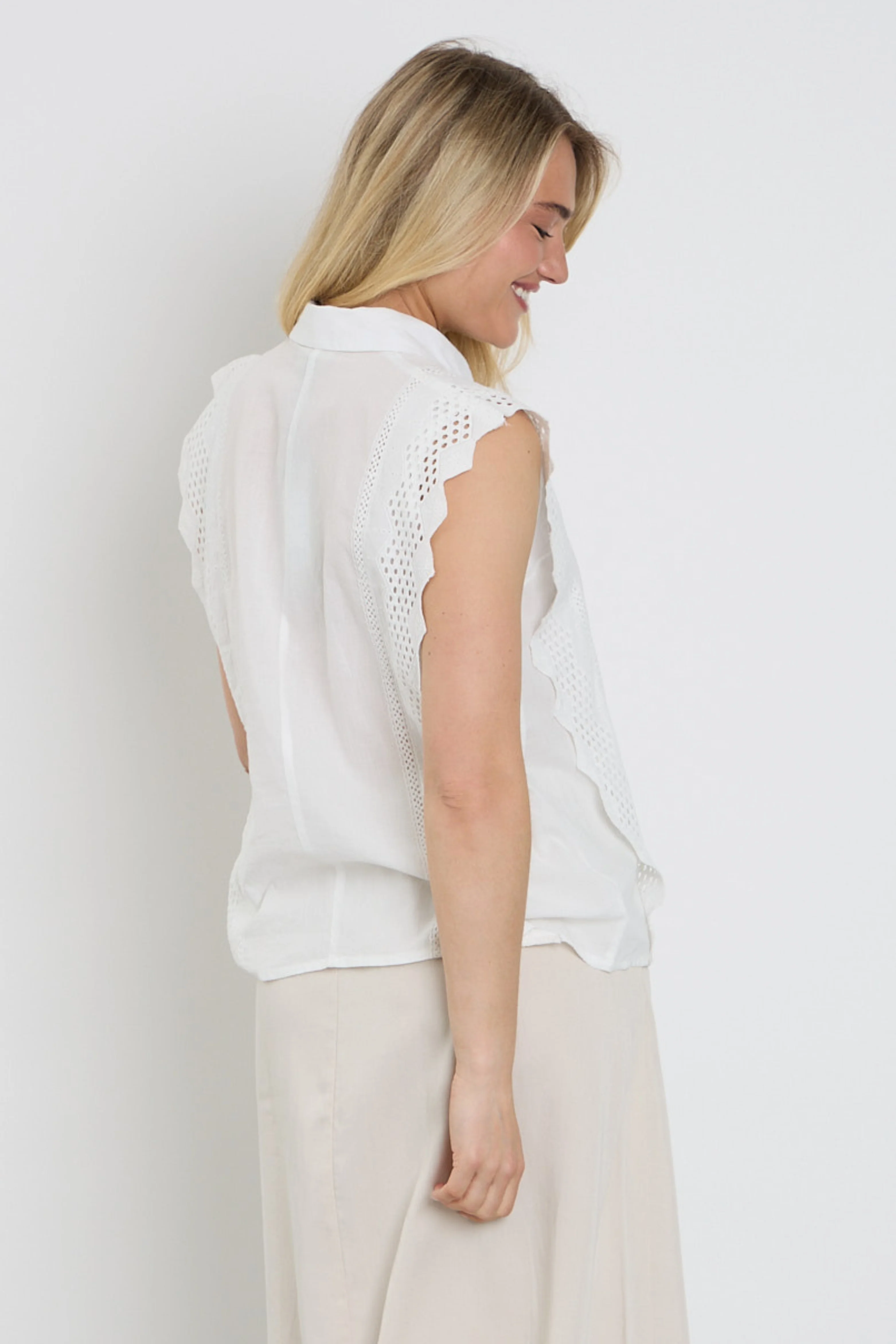 Blouse Fqbina Brilliant White 208208 - Image 2