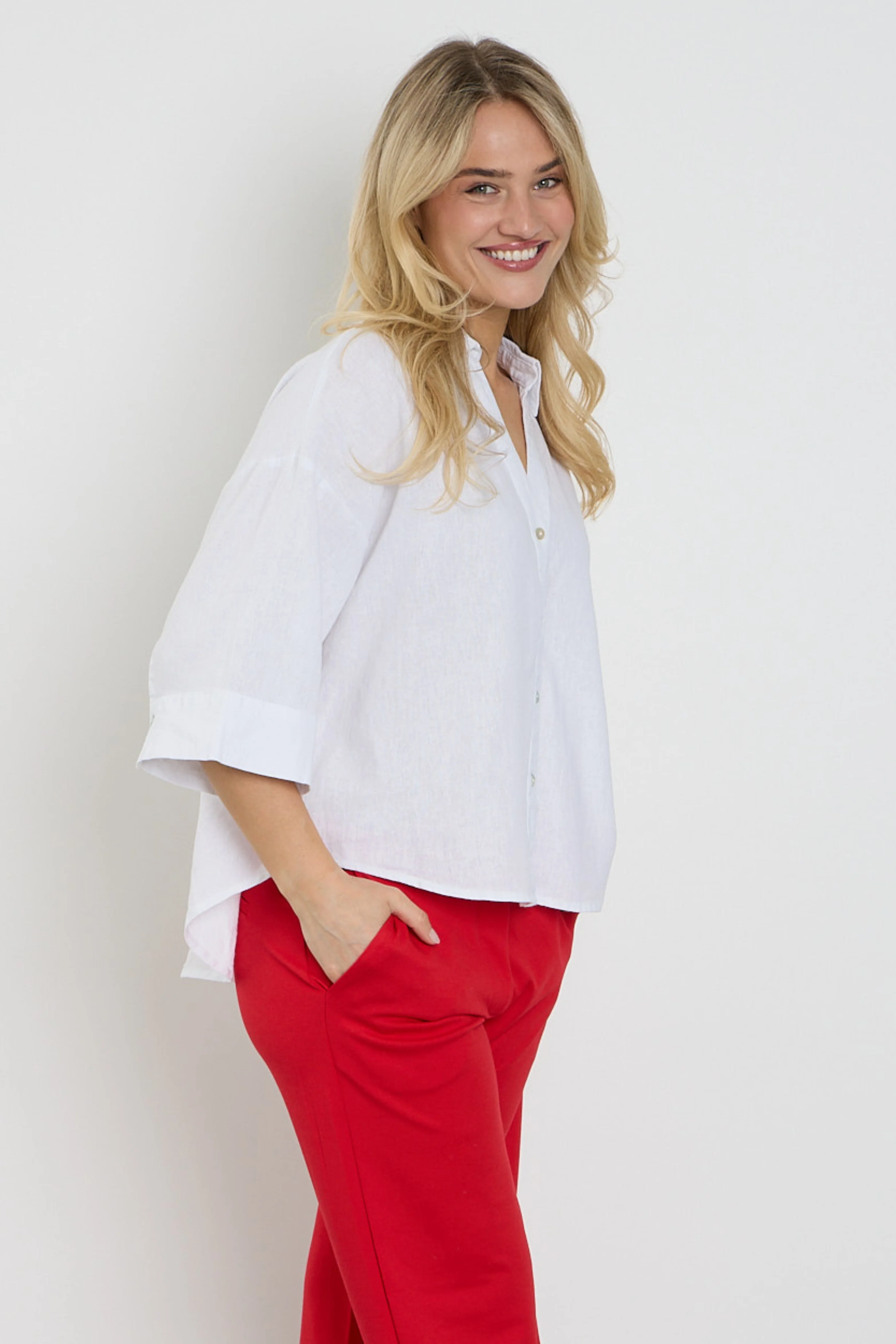Blouse Fqlava Brilliant White 207870 - Image 5