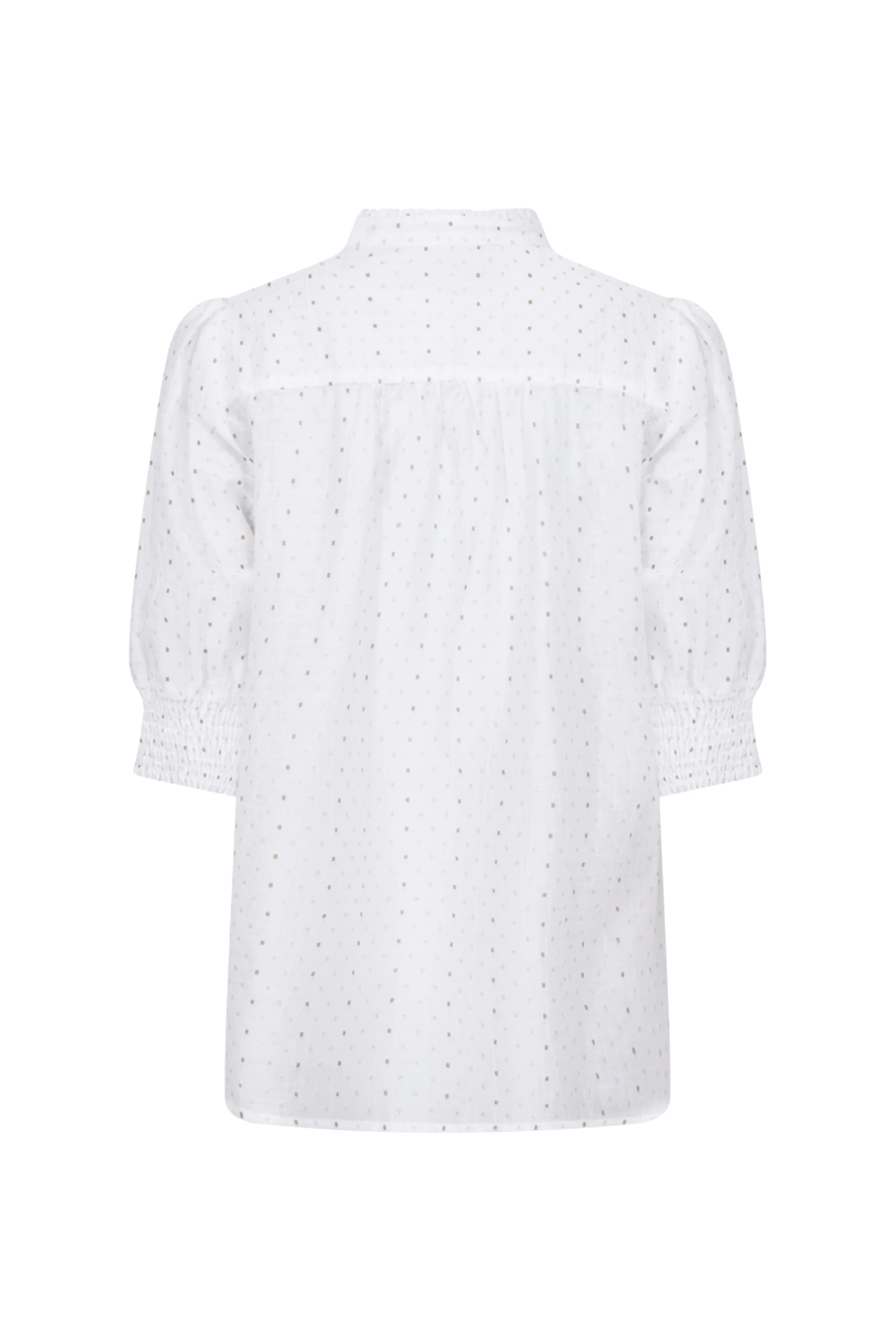 Blouse Fqlory Brilliant White Silver 208002 - Image 5