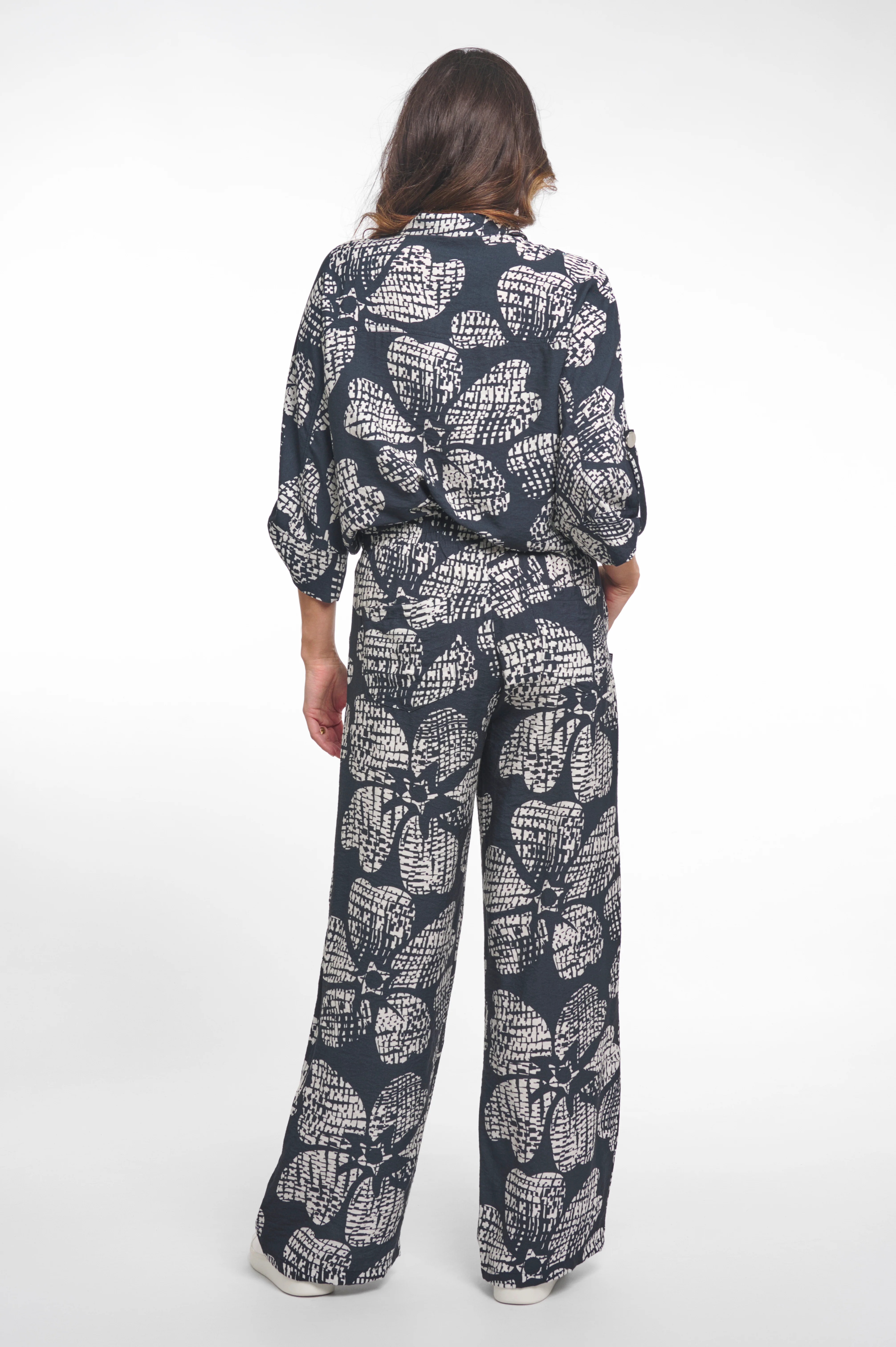 Blouse Holly Navy 262 - Image 8