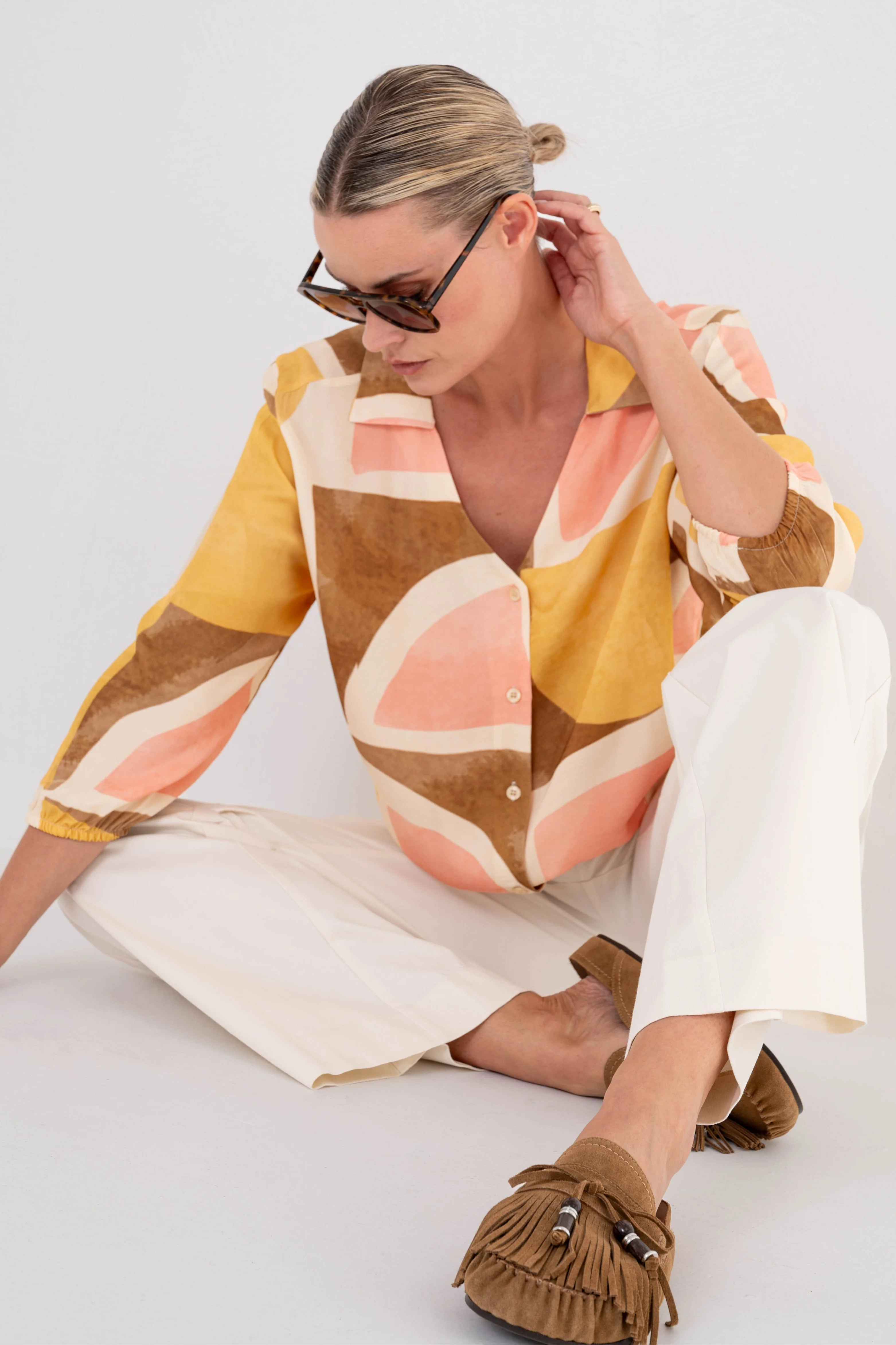 Blouse Jolene Boho Geo - Image 3