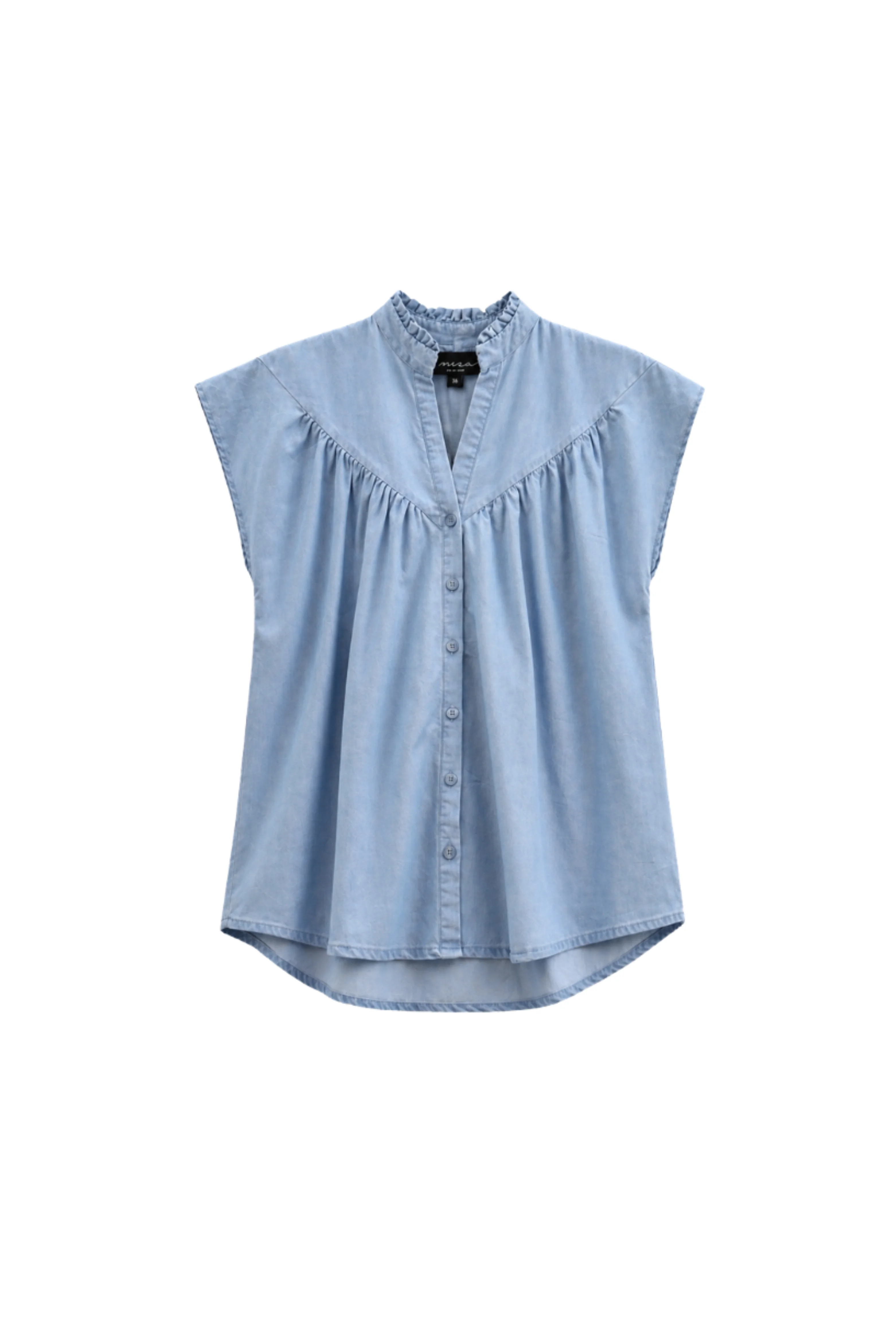 Blouse Rosan Ice Blue - Image 4