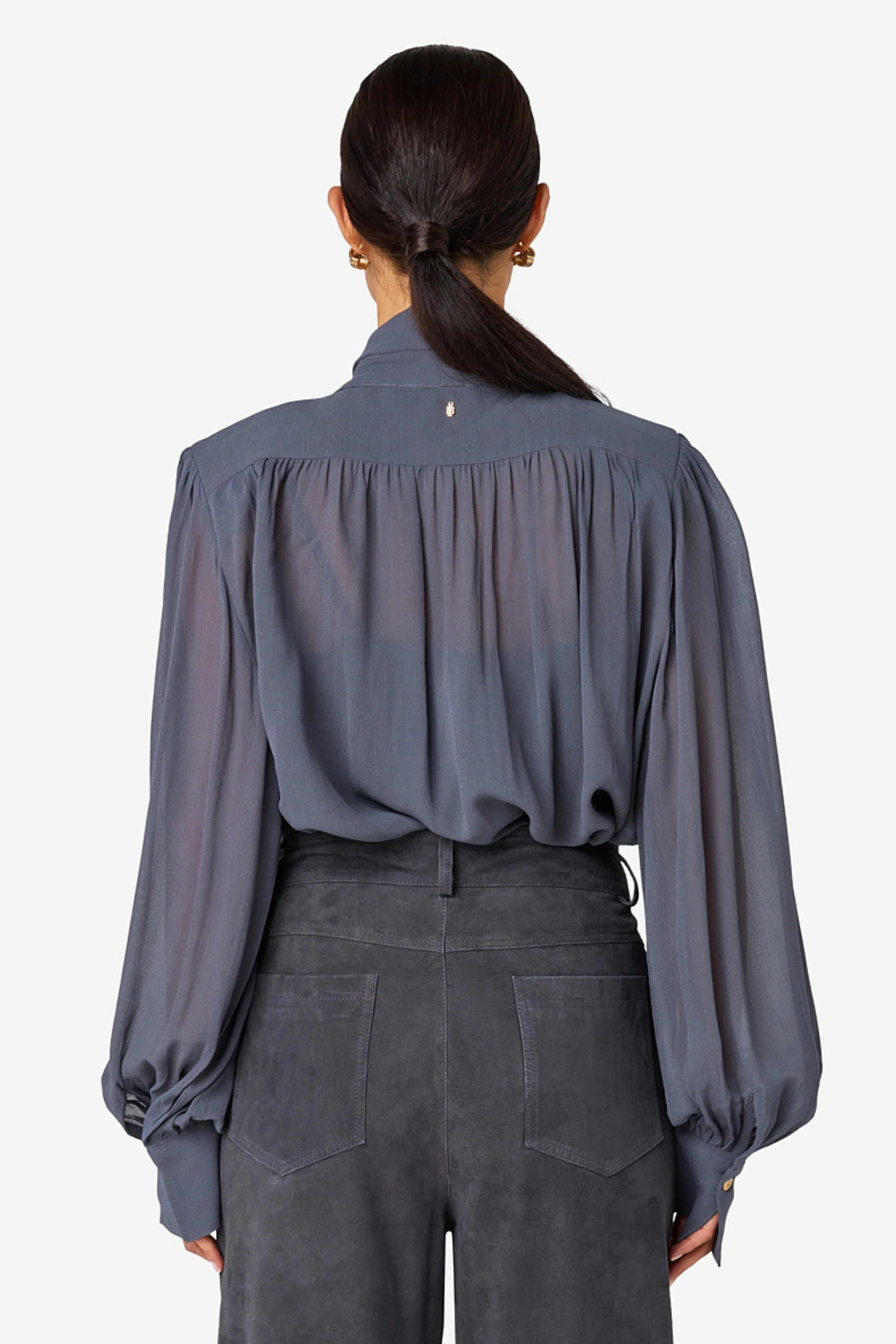 Blouse Tifani Misty Blue - Image 3