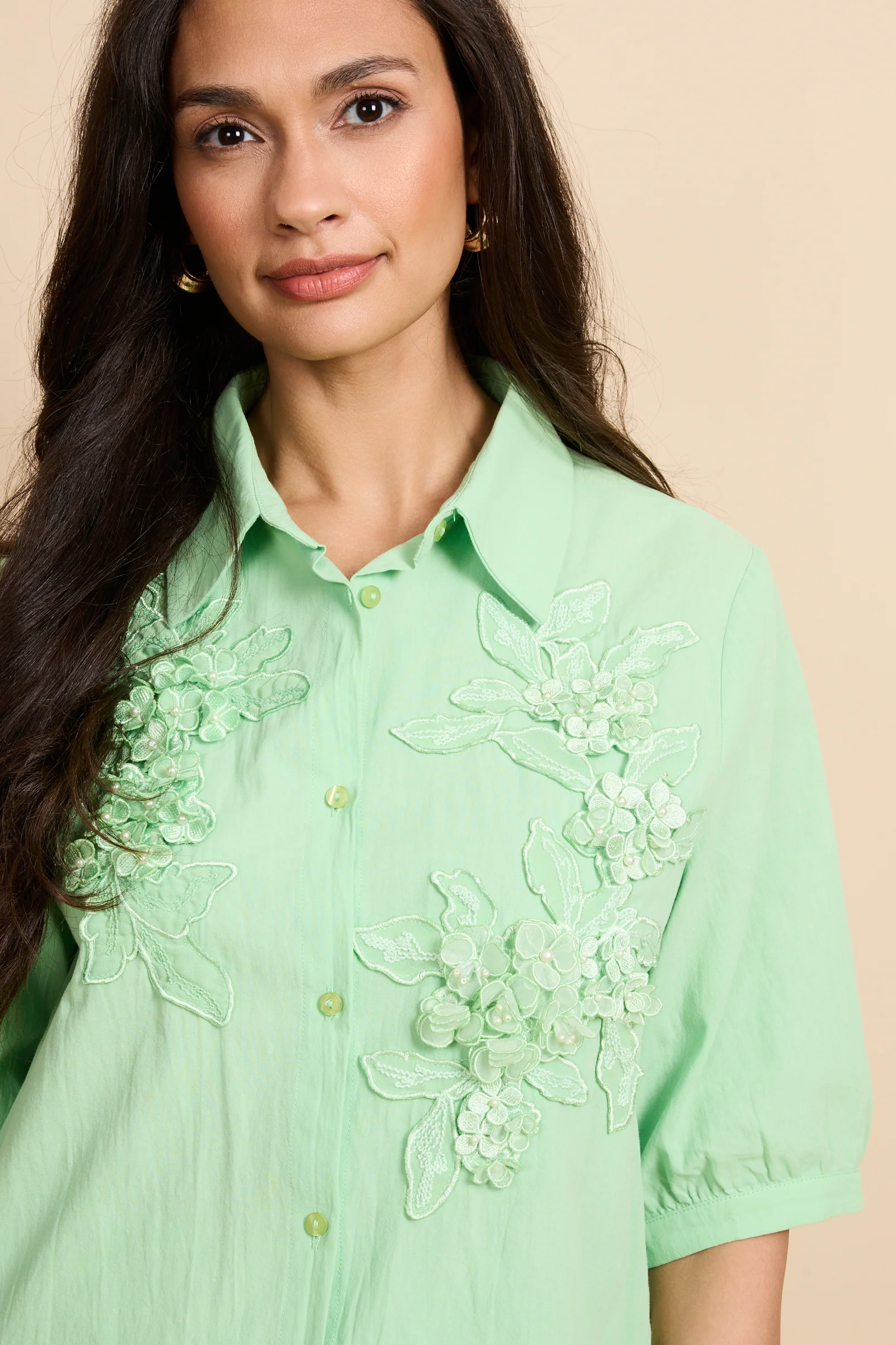 Blouse Vaeda Fresh Green - Image 5