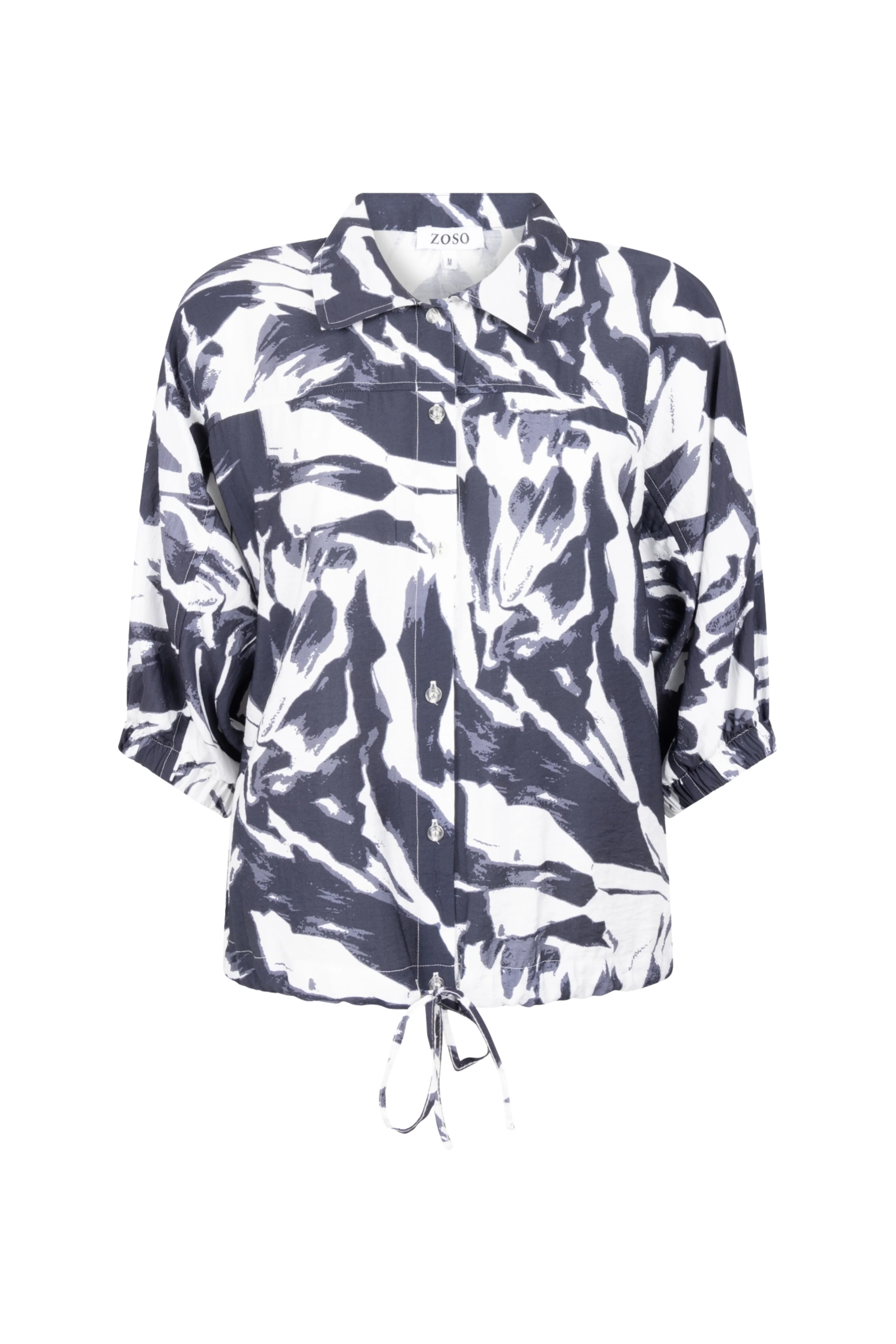 Blouse Yvette Navy 262 - Image 2