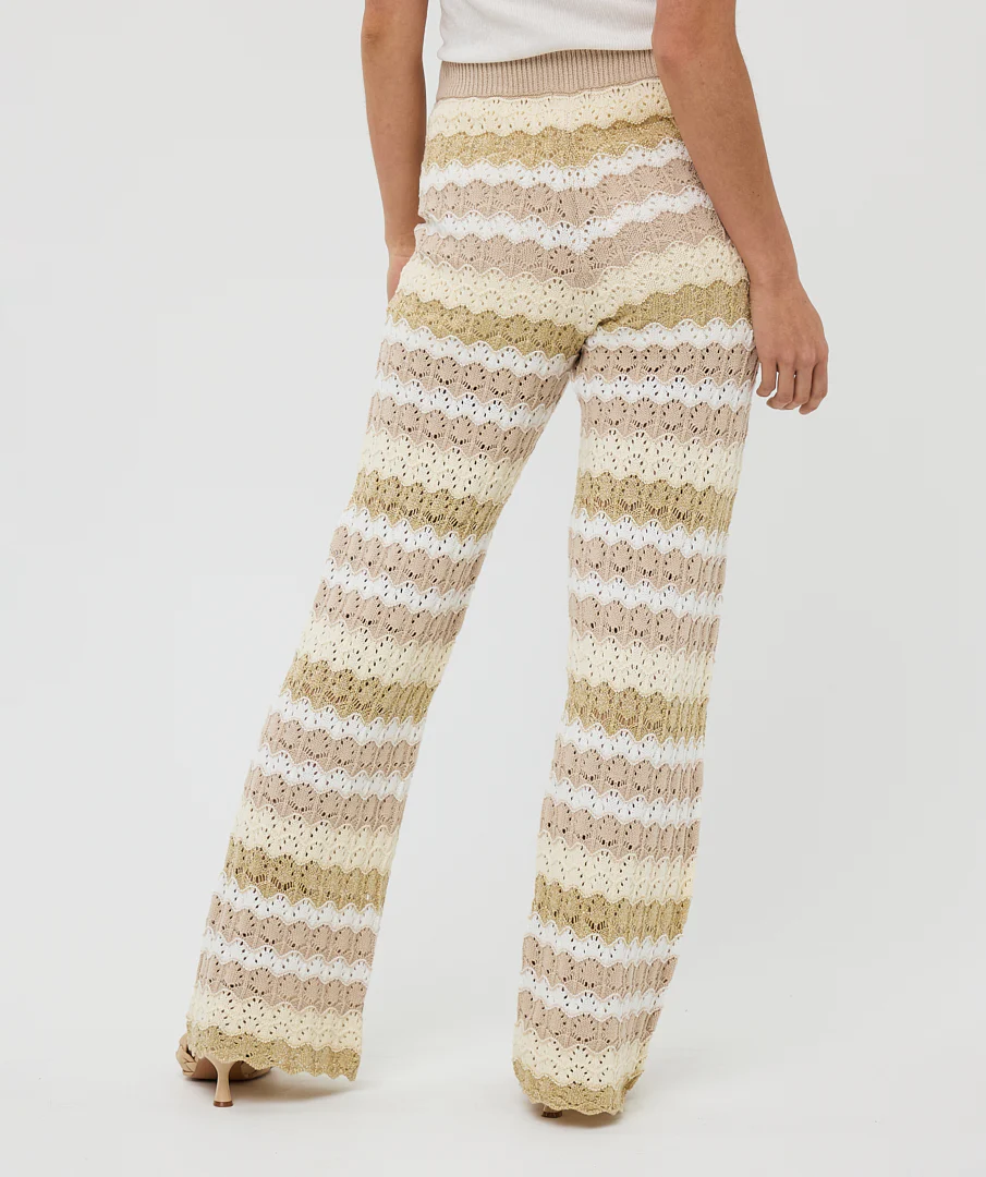 Broek Ajour Stripe Knit Print HS25.27202 - Image 6