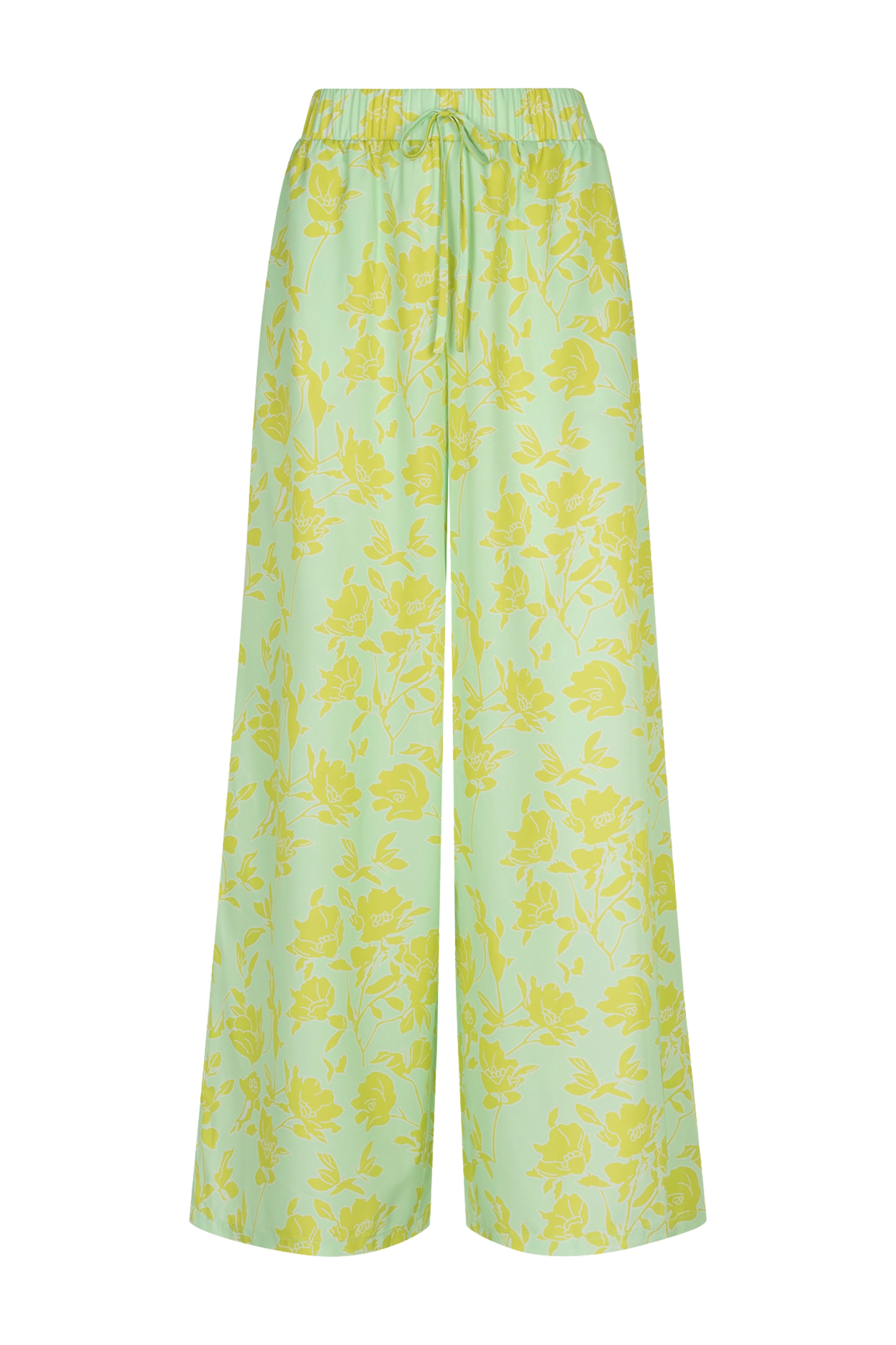 Broek Amelie Multi Print Green - Image 2