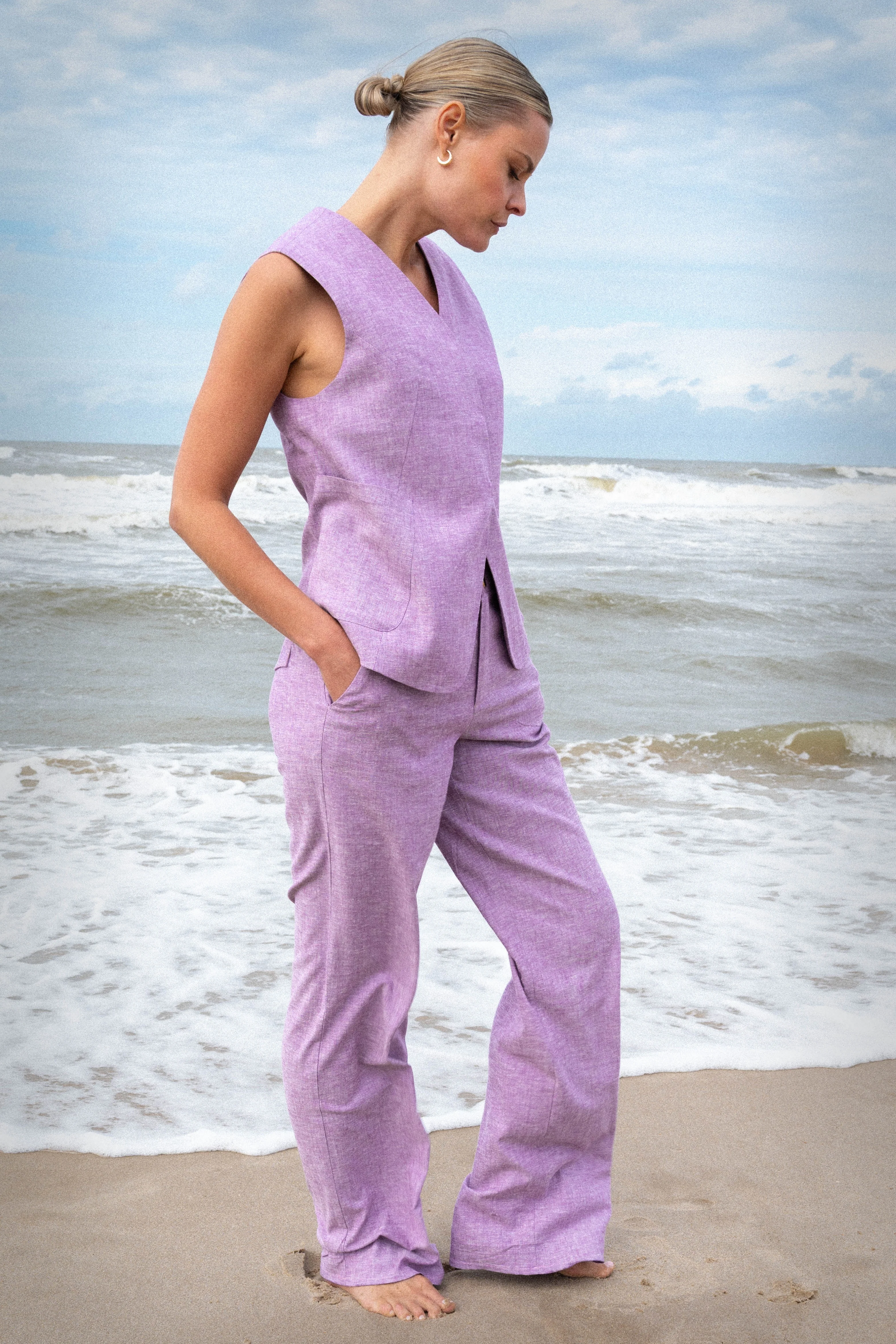 Broek Jaylan Lilac - Image 4