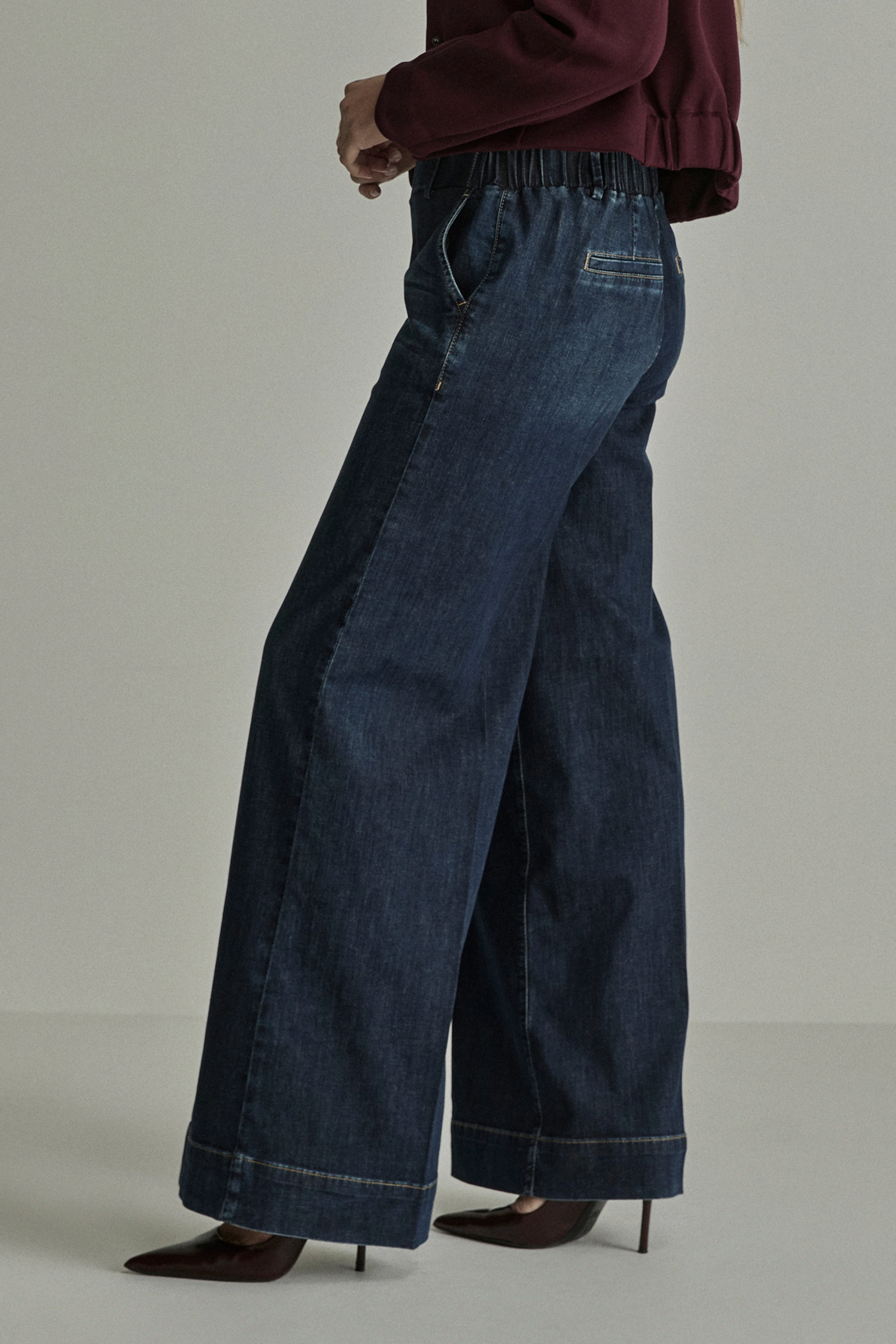Broek Lizzy Midnight Tide FW261266370 L32 - Image 5