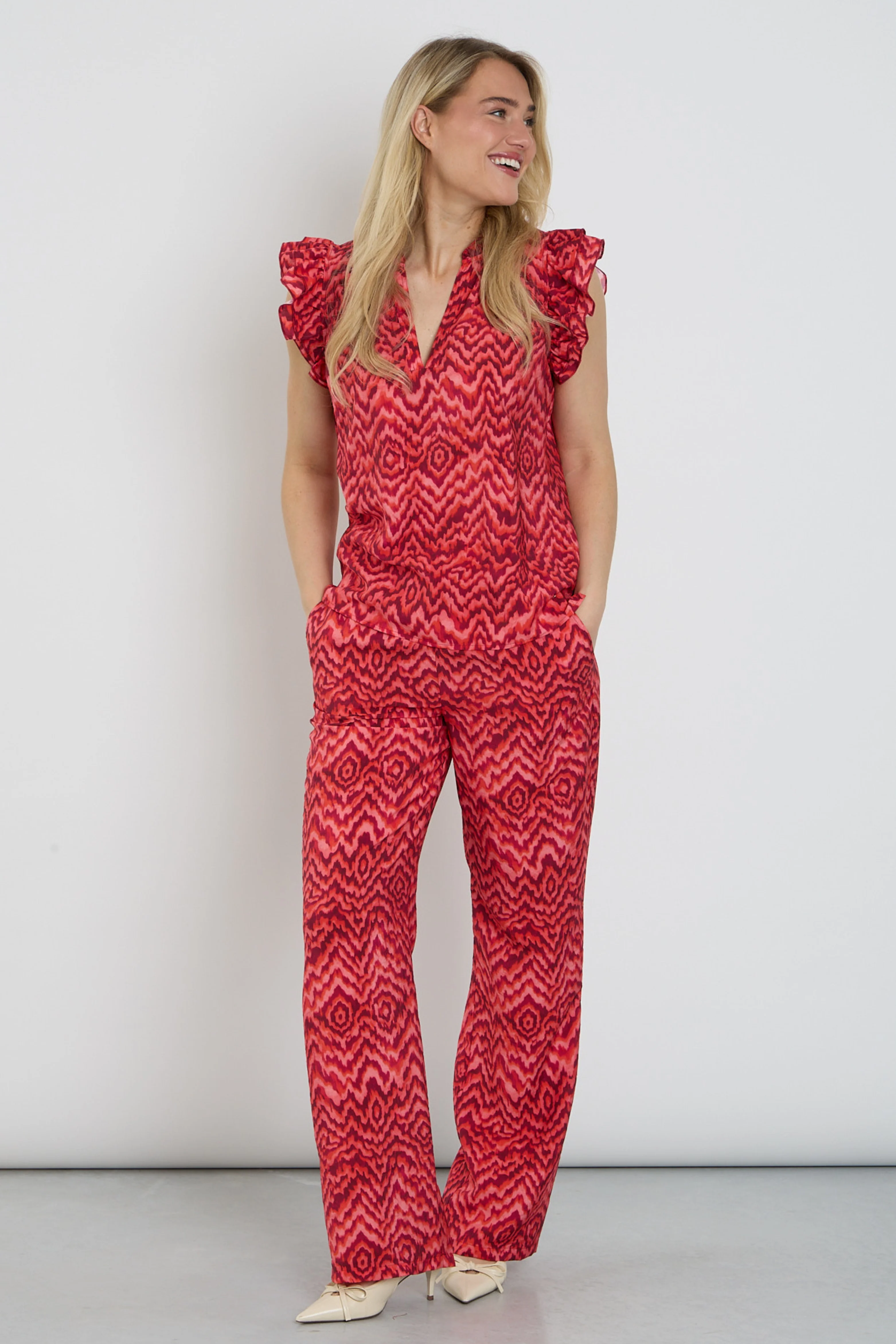 Broek Luka Pink Summer - Image 2