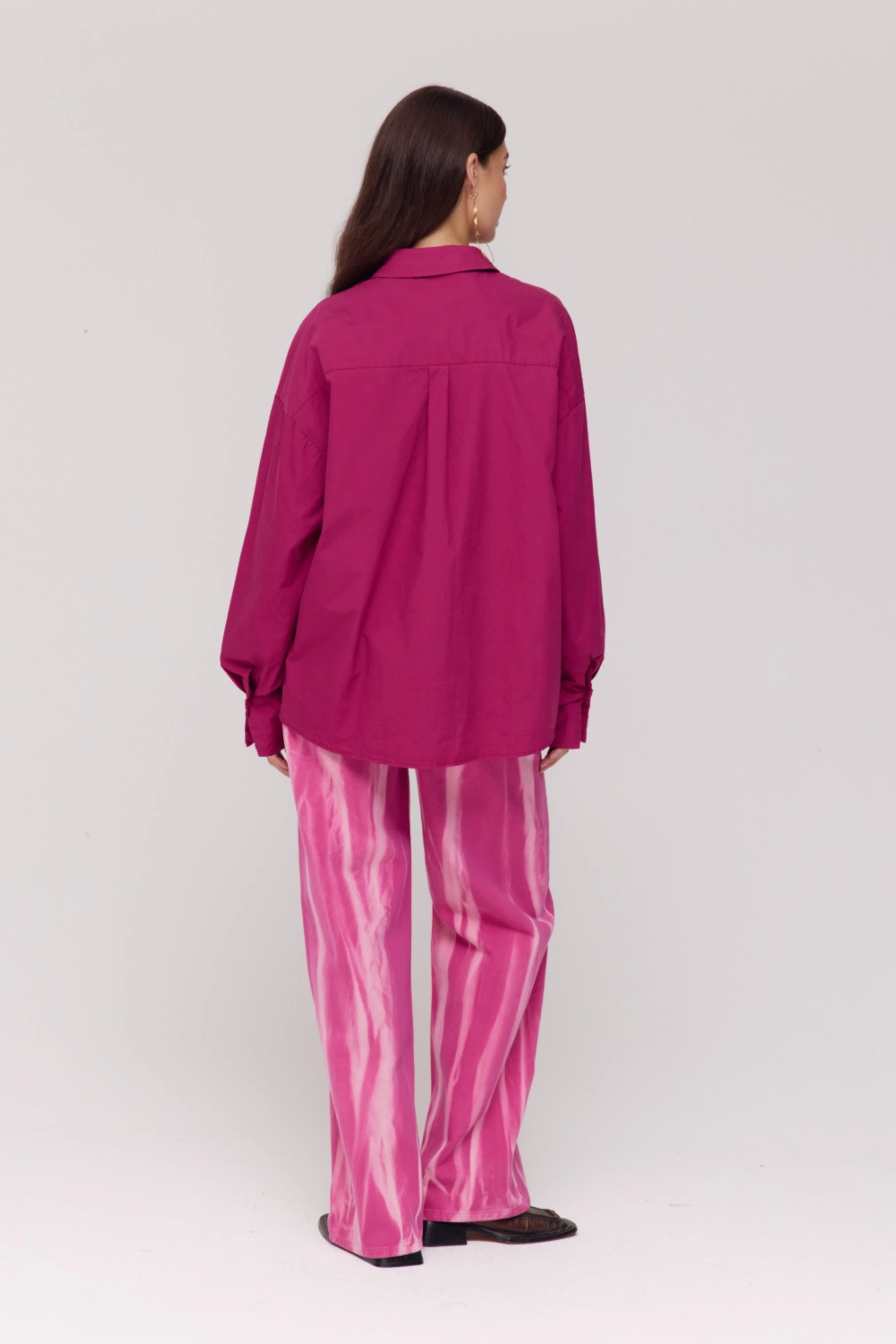 Broek Mayra Pink Tie Dye SS6Z103 - Image 5