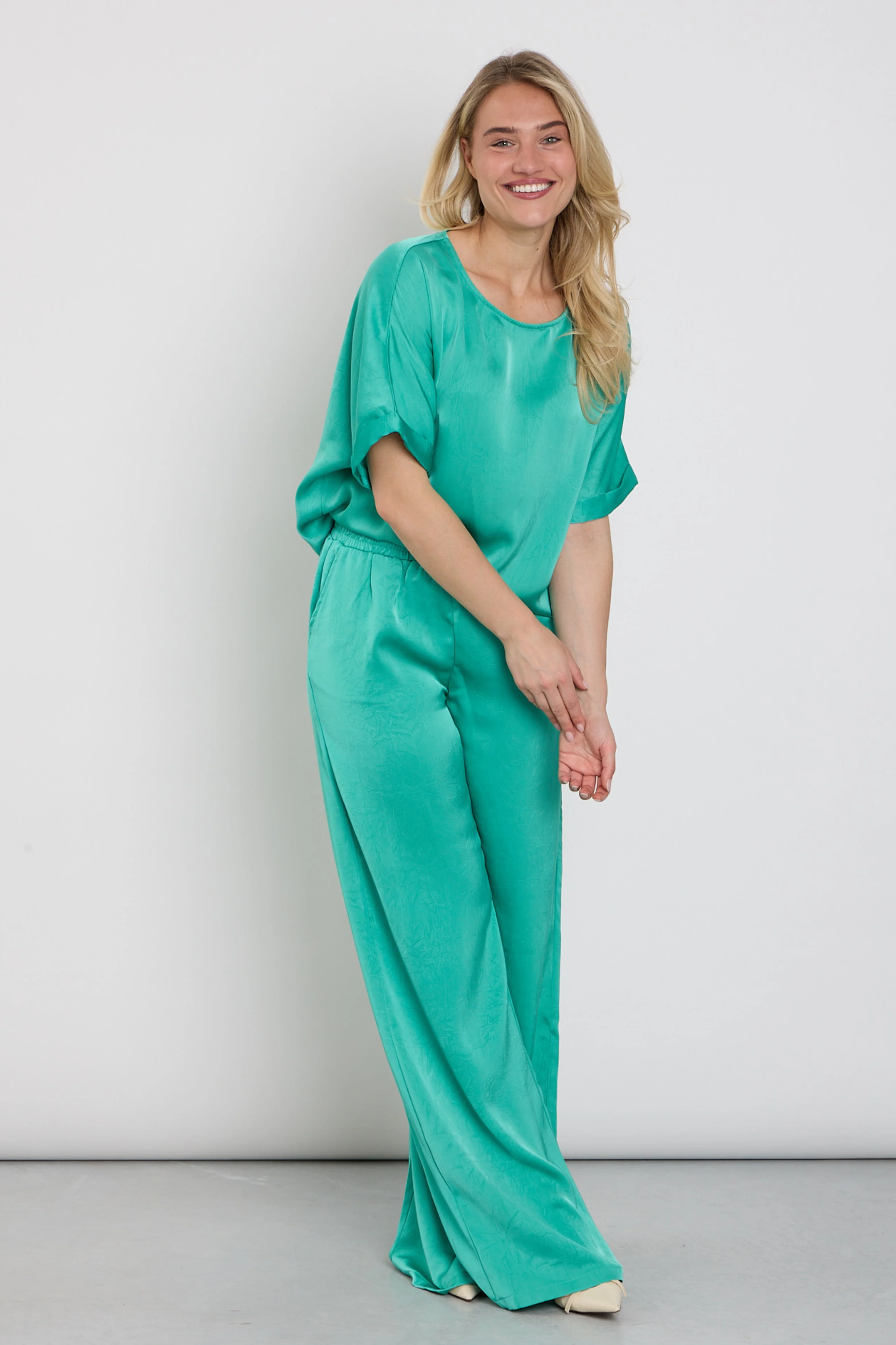 Broek Wendy Sea Green Tall - Image 5