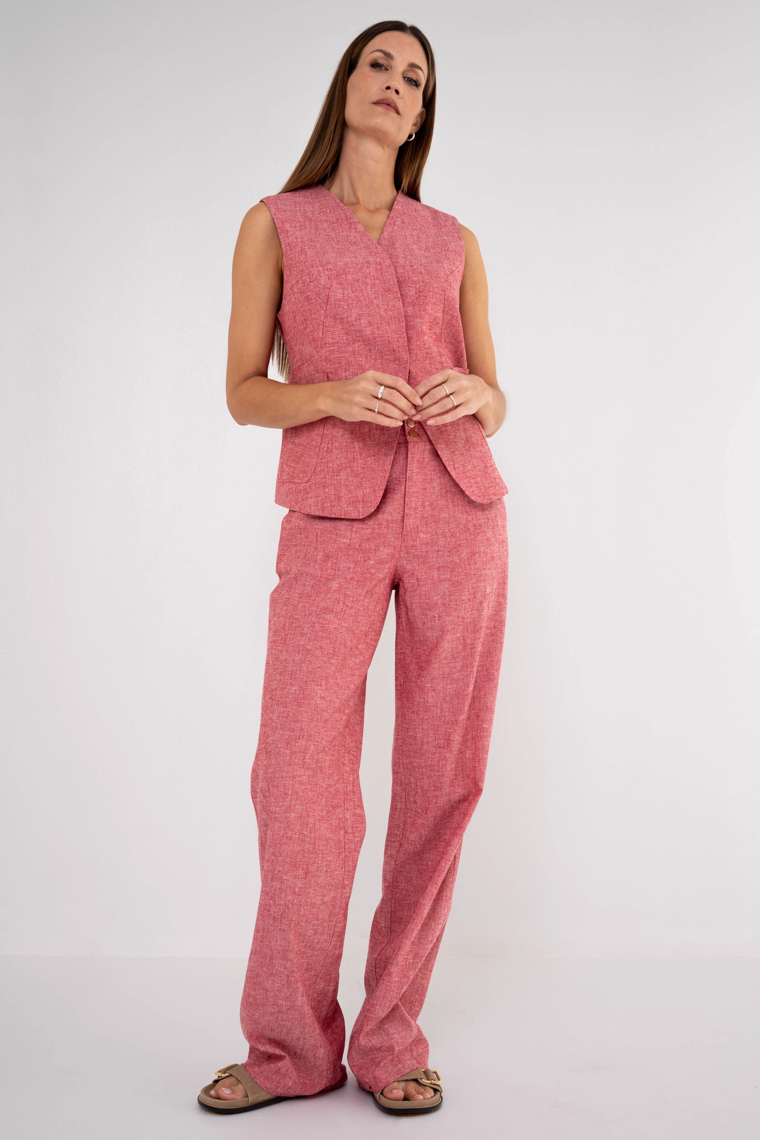 Gilet Toss Persian Red - Image 3