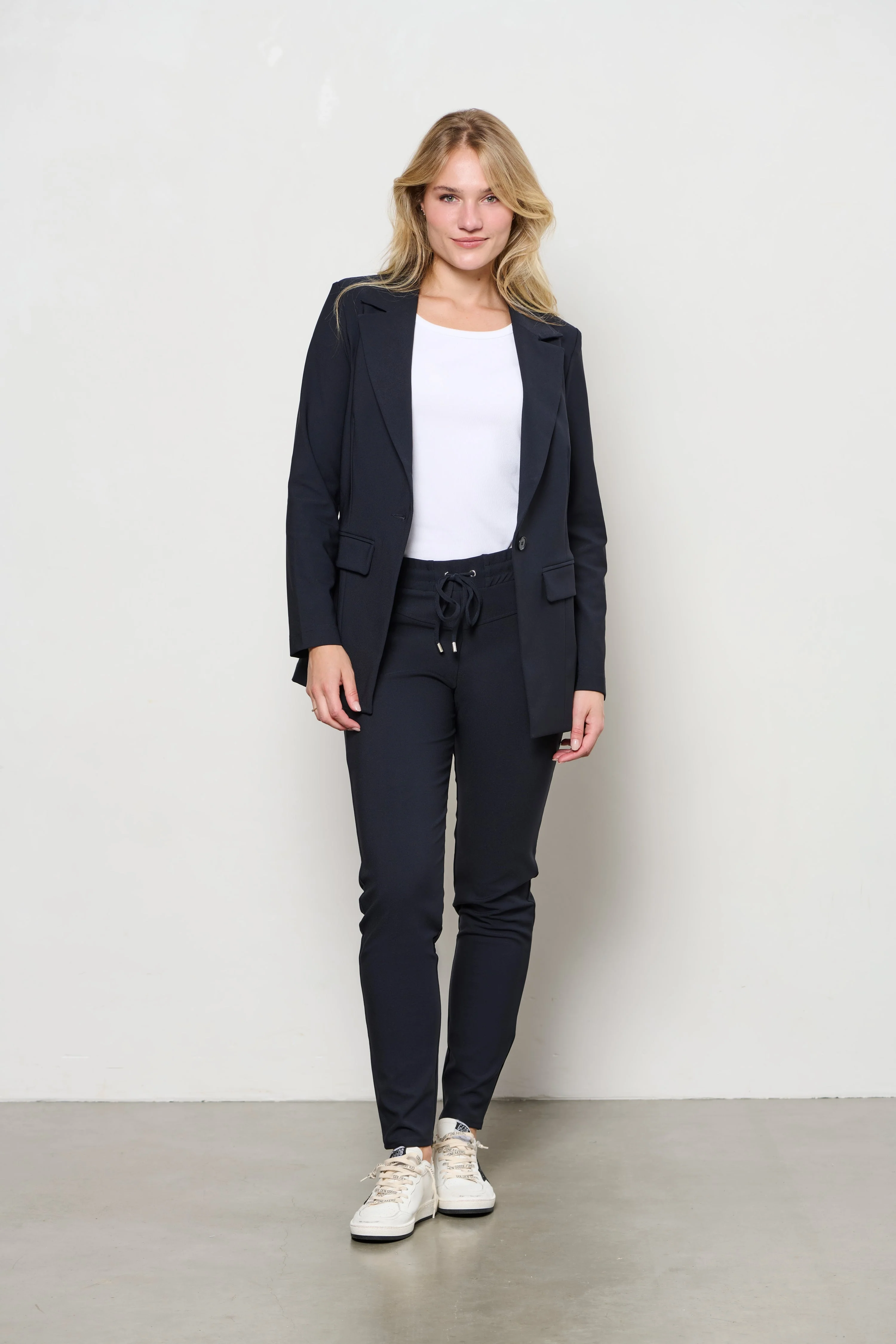 Heavy Travel Blazer Philline Navy BZ165 - Image 4