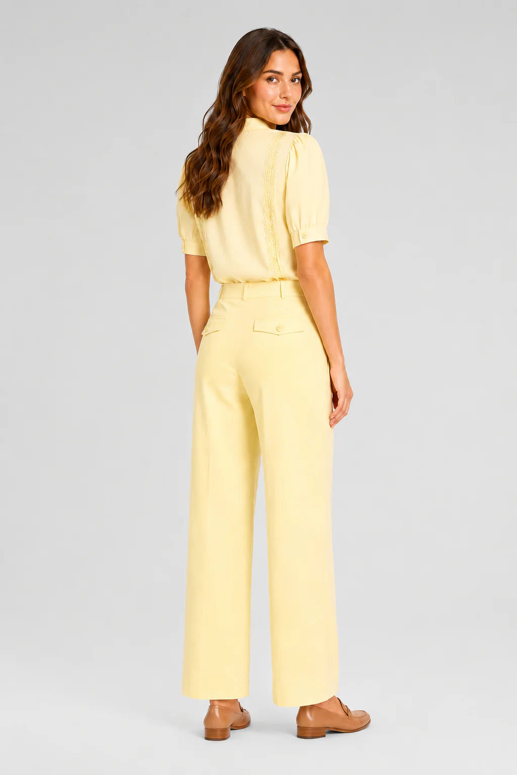 Heavy Travel Broek Lemon Yellow 202831A - Image 2