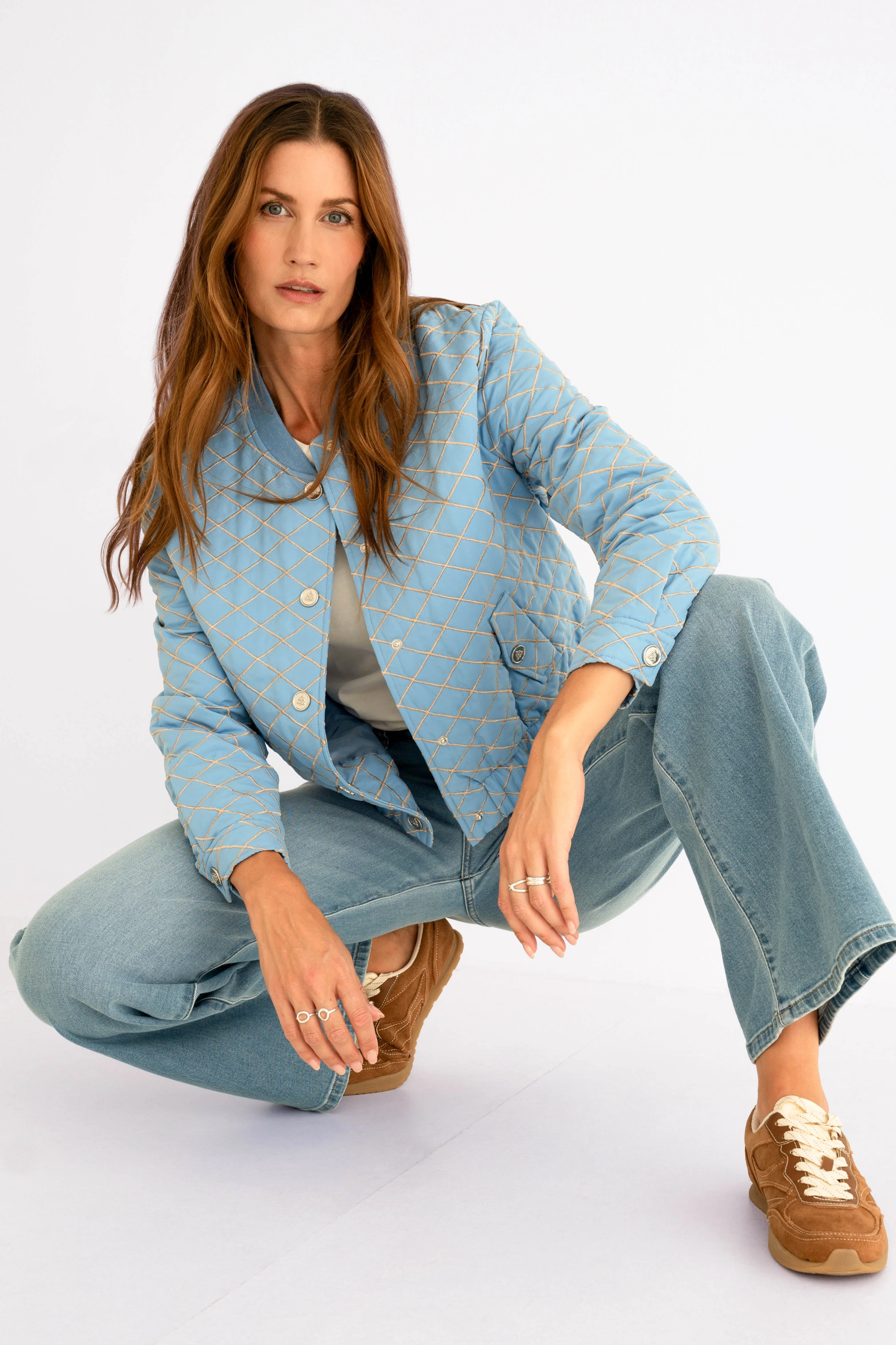 Jacket Sauline Blue - Image 4