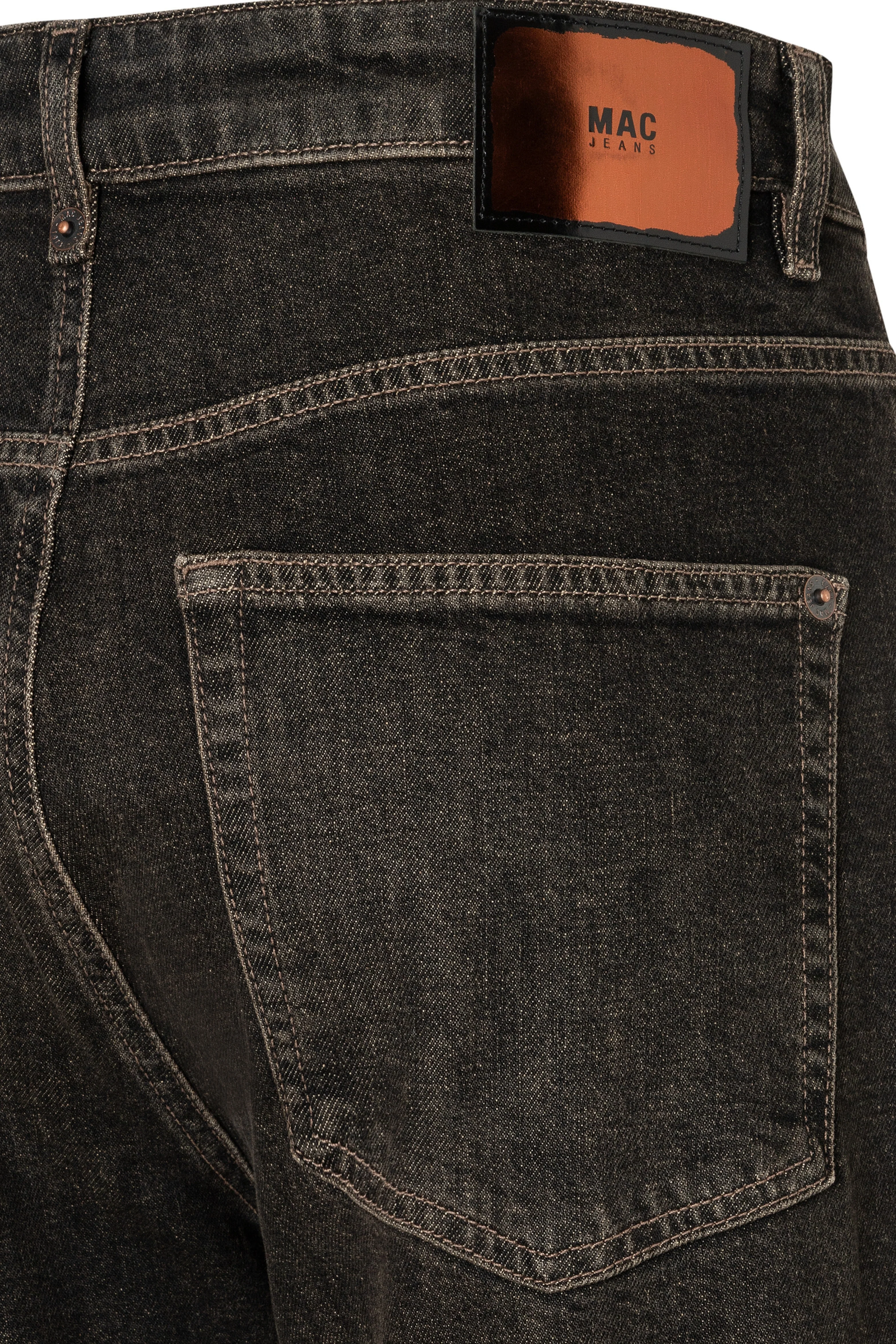 Jeans Baggy Brown Tinted Black Wash 2321-D958 - Image 10