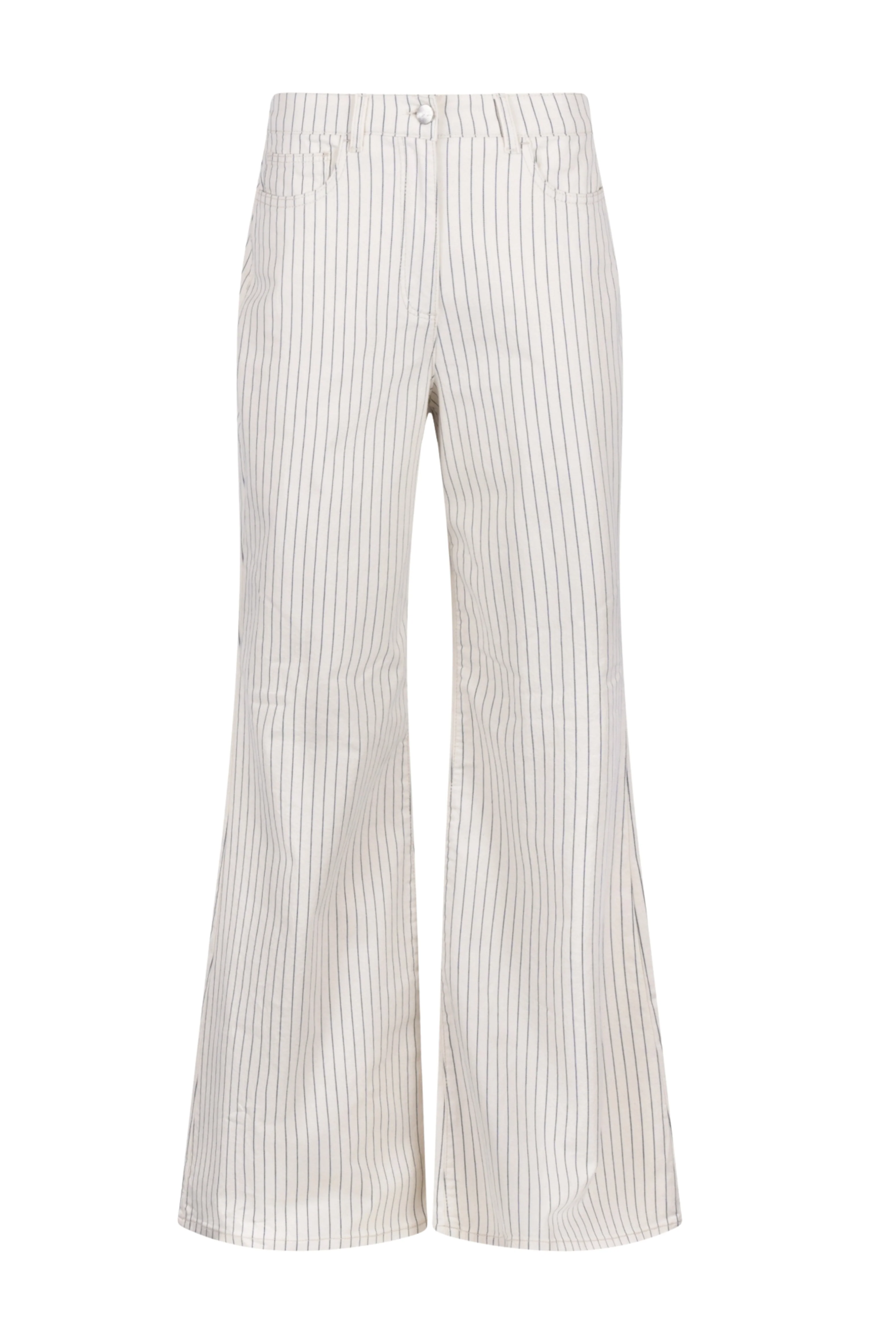 Jeans Senna Stripe Offwhite Navy NKS09065 - Image 3