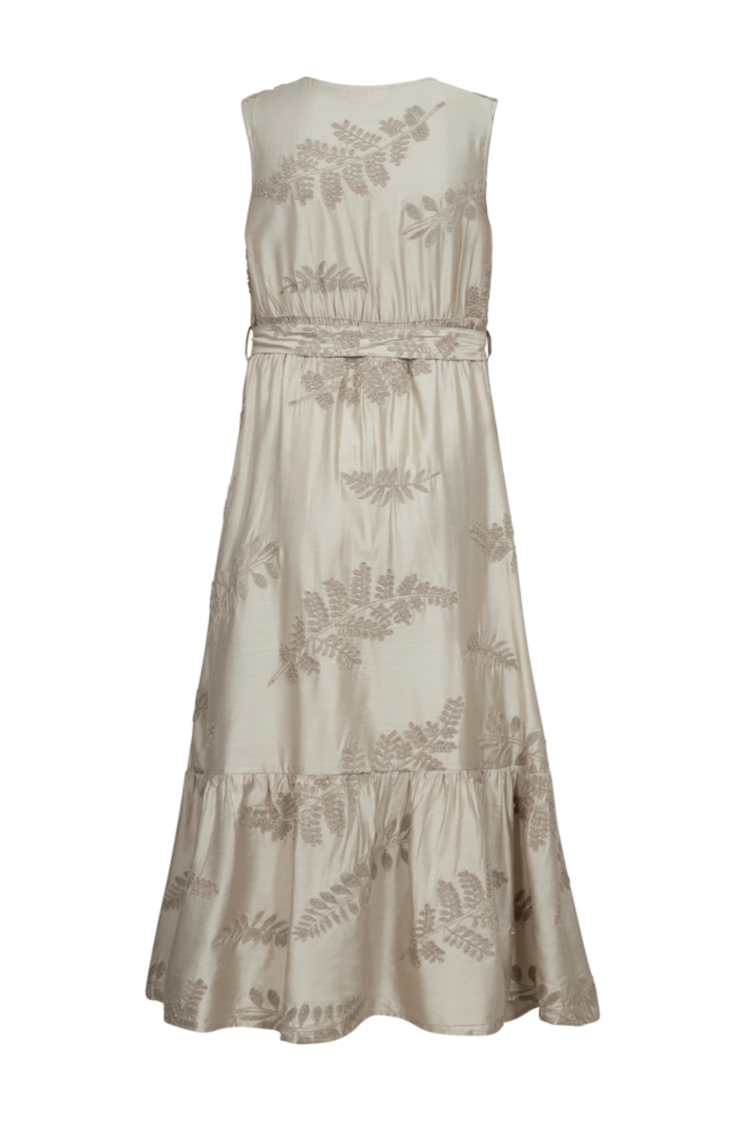 Jurk Fqvaca Embroidery Moonbeam Silver 208317 - Image 2