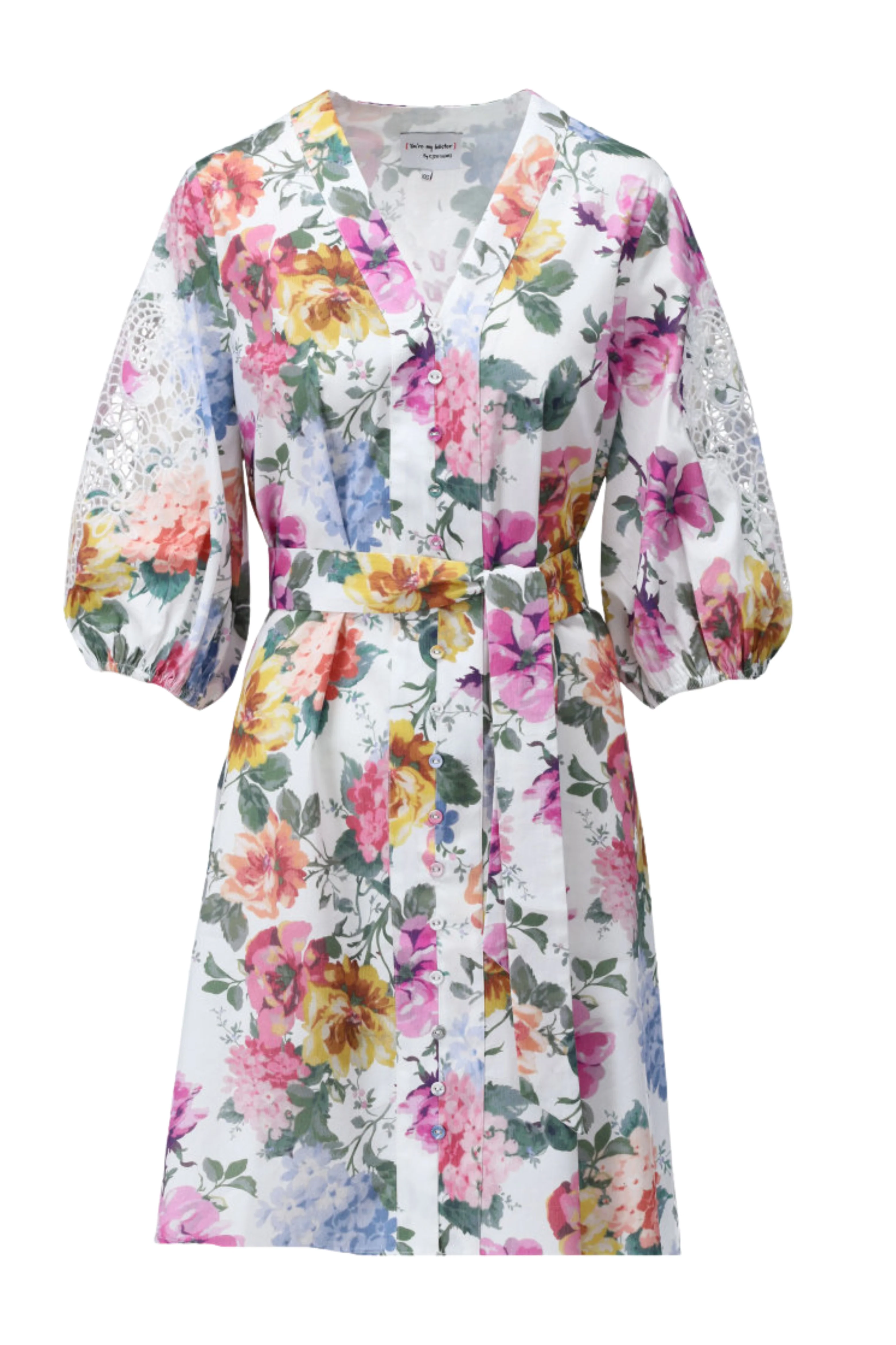 Jurk Met Design & Borduursel C727L-P067 - Image 2