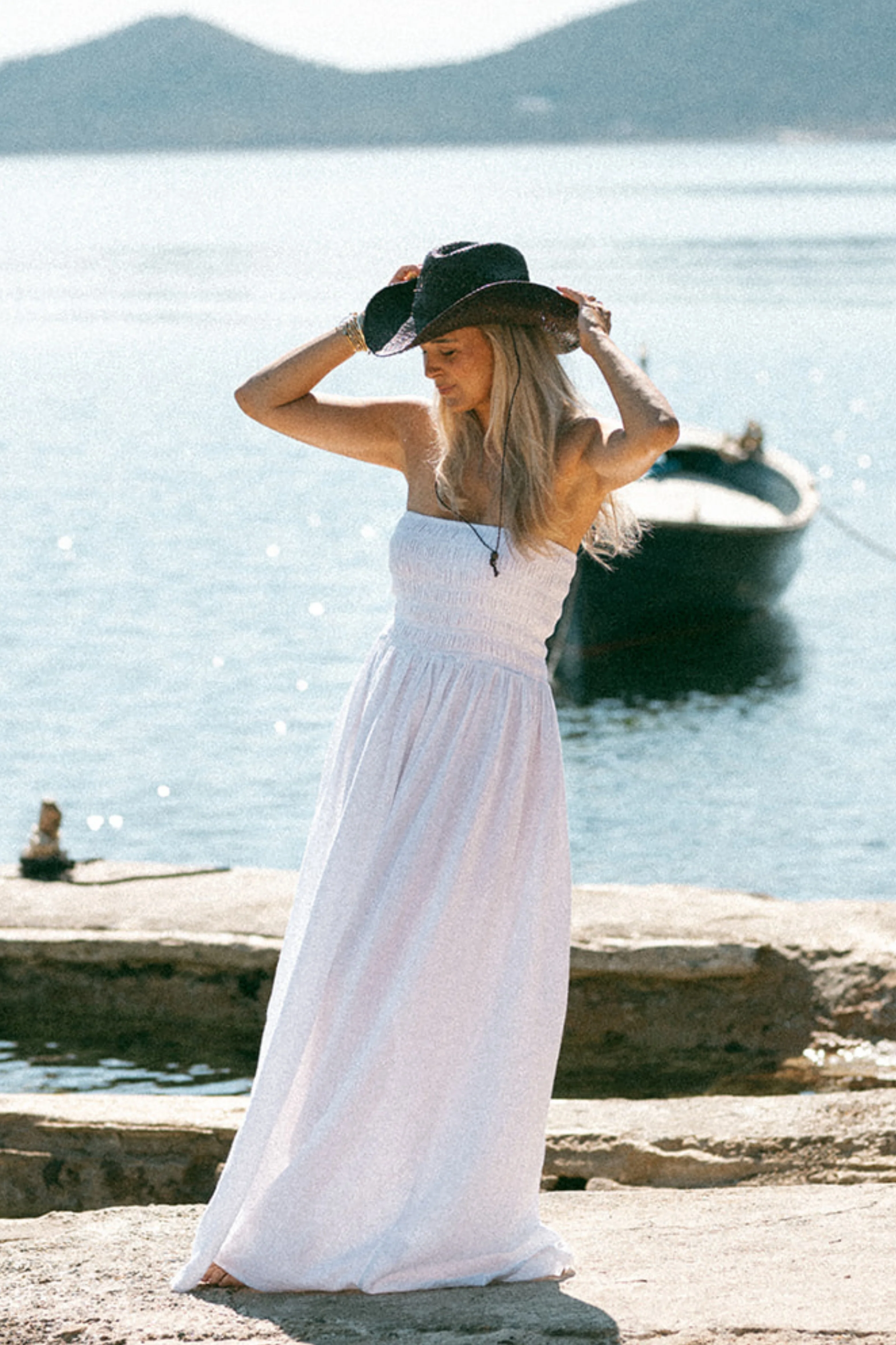 Jurk Strapless White - Image 4