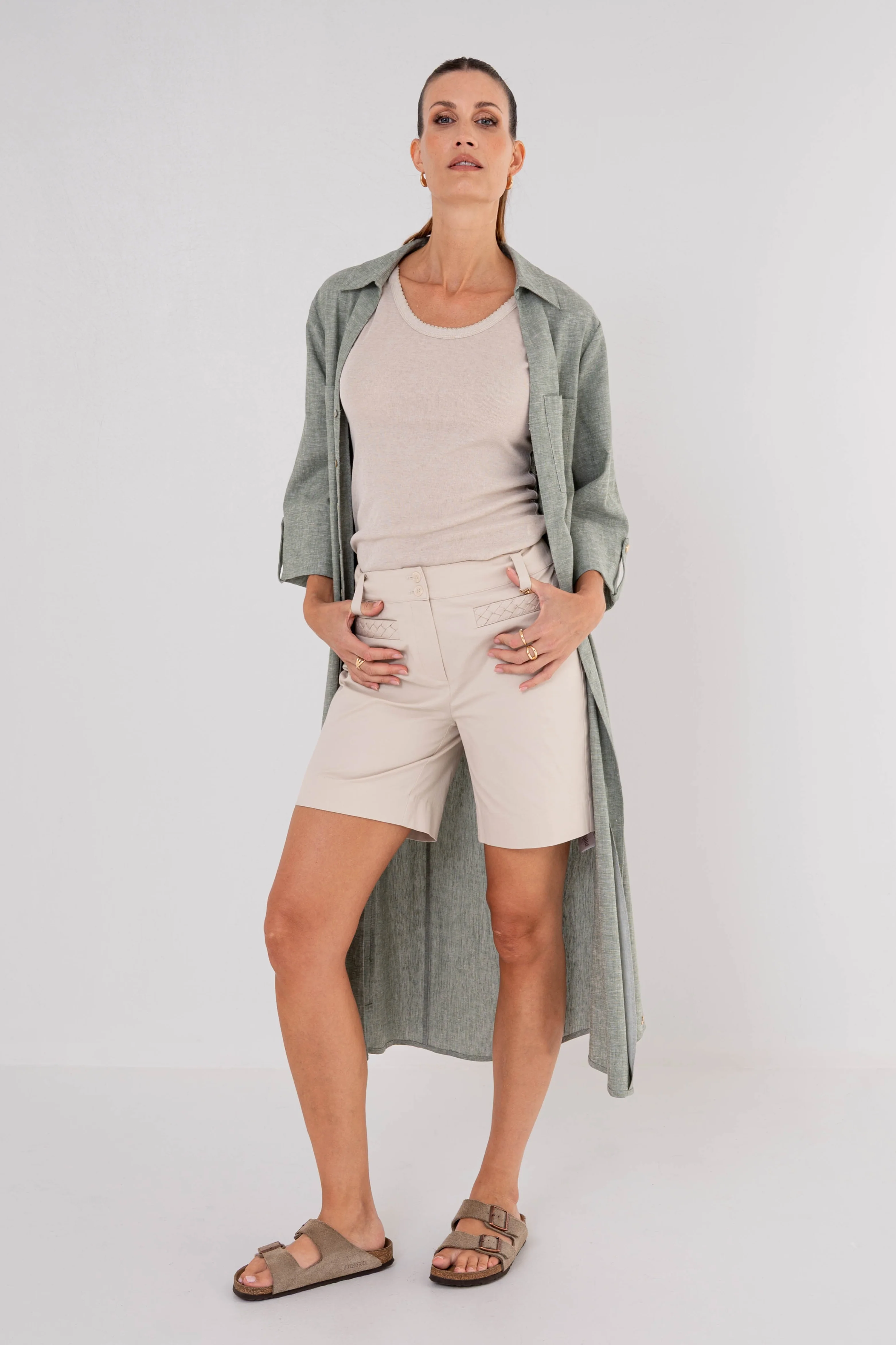 Jurk Texx Pale Olive - Image 5