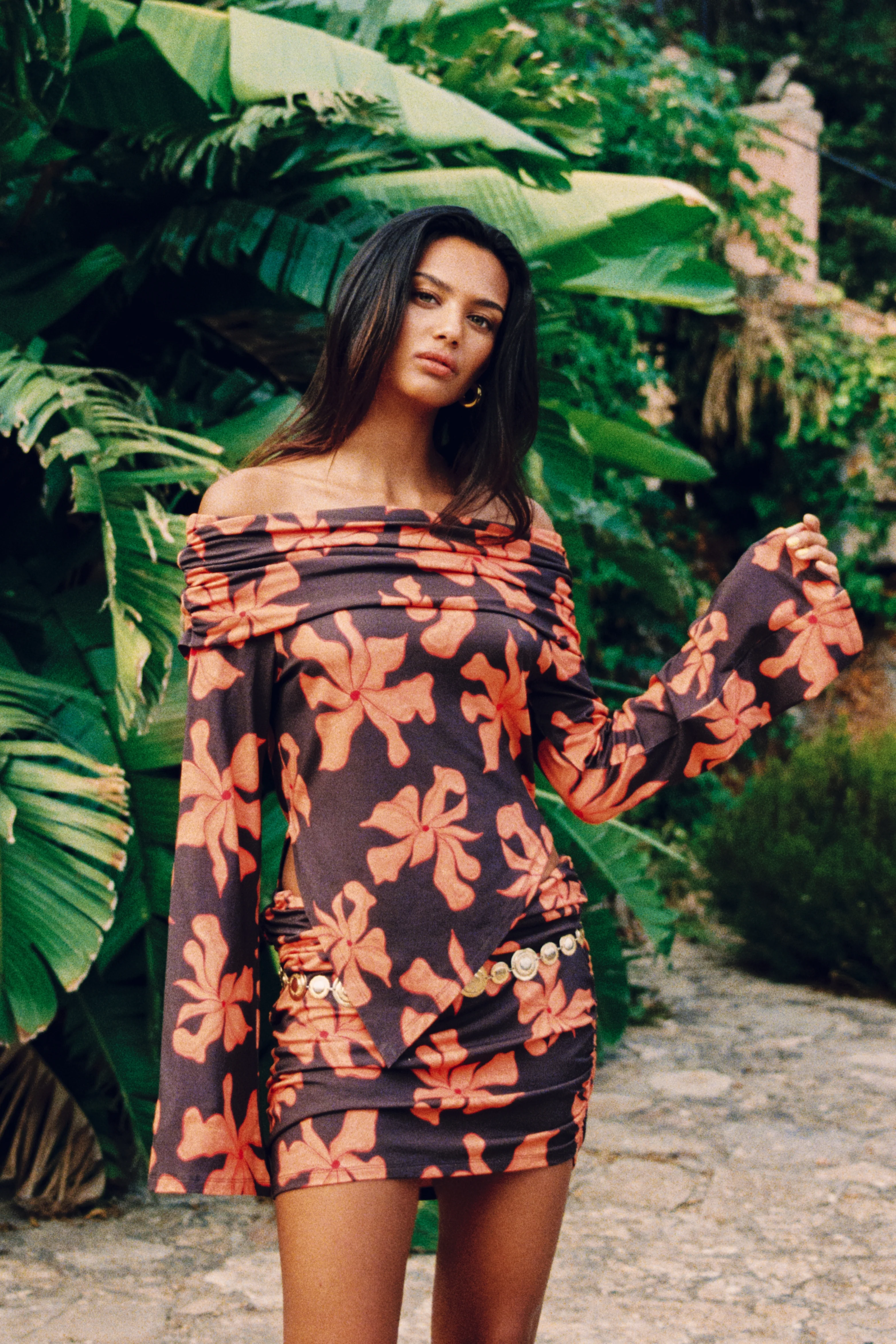Rok Joey Wild Flower Orange SS6T001 - Image 7
