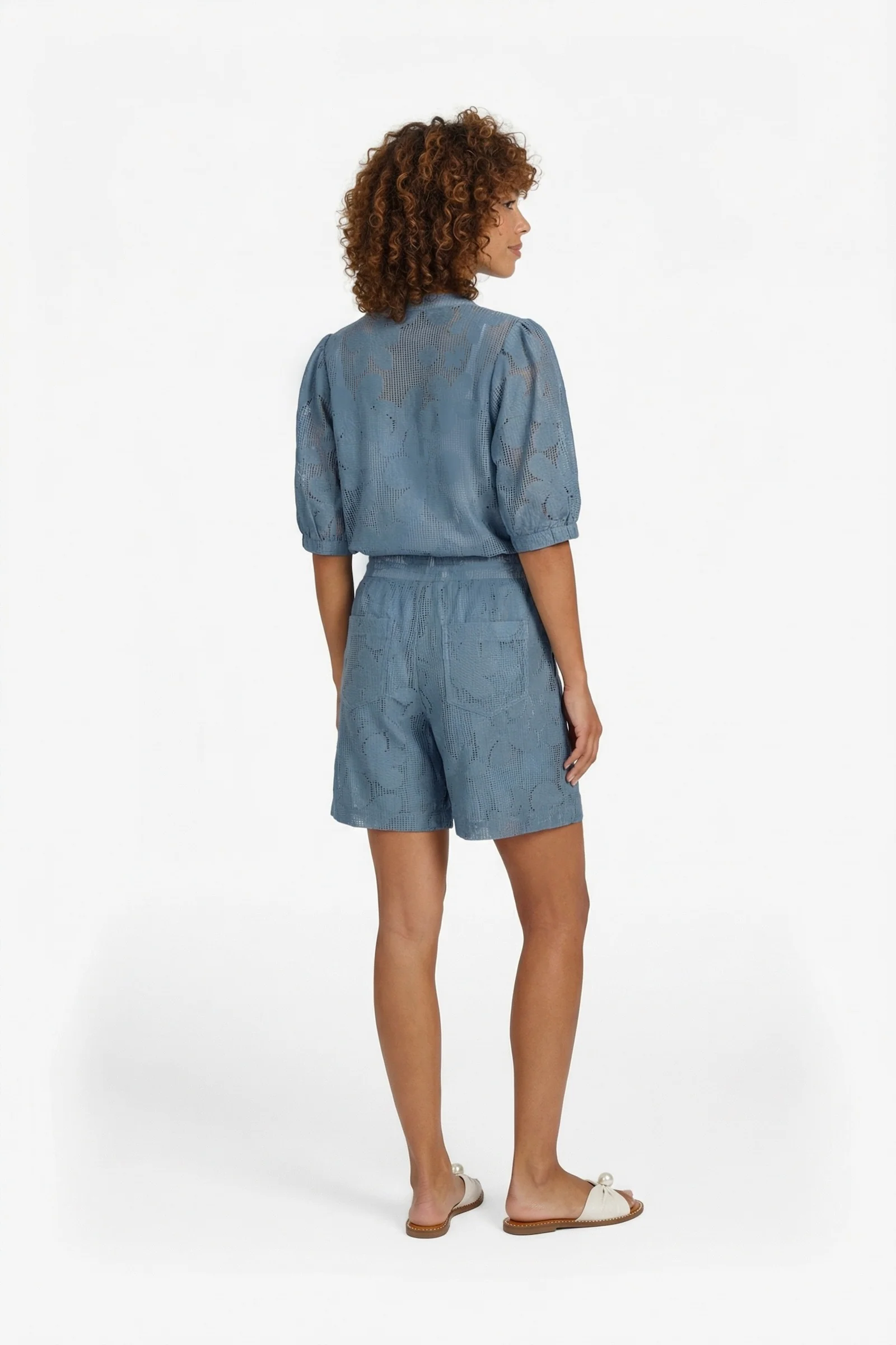Short Lilja Light Denim Blue - Image 6