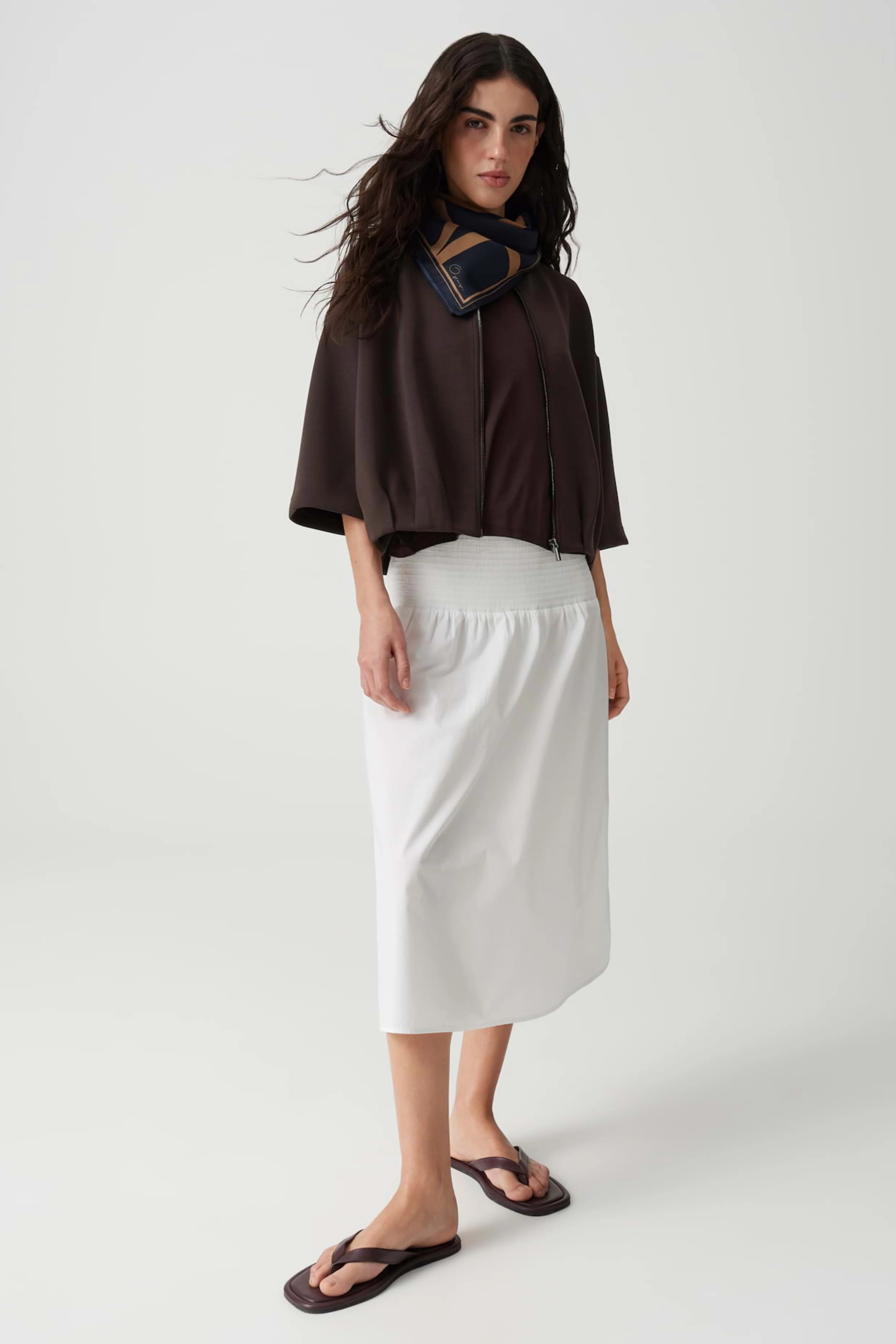 Sjaal Aditha Coal Blue - Image 3