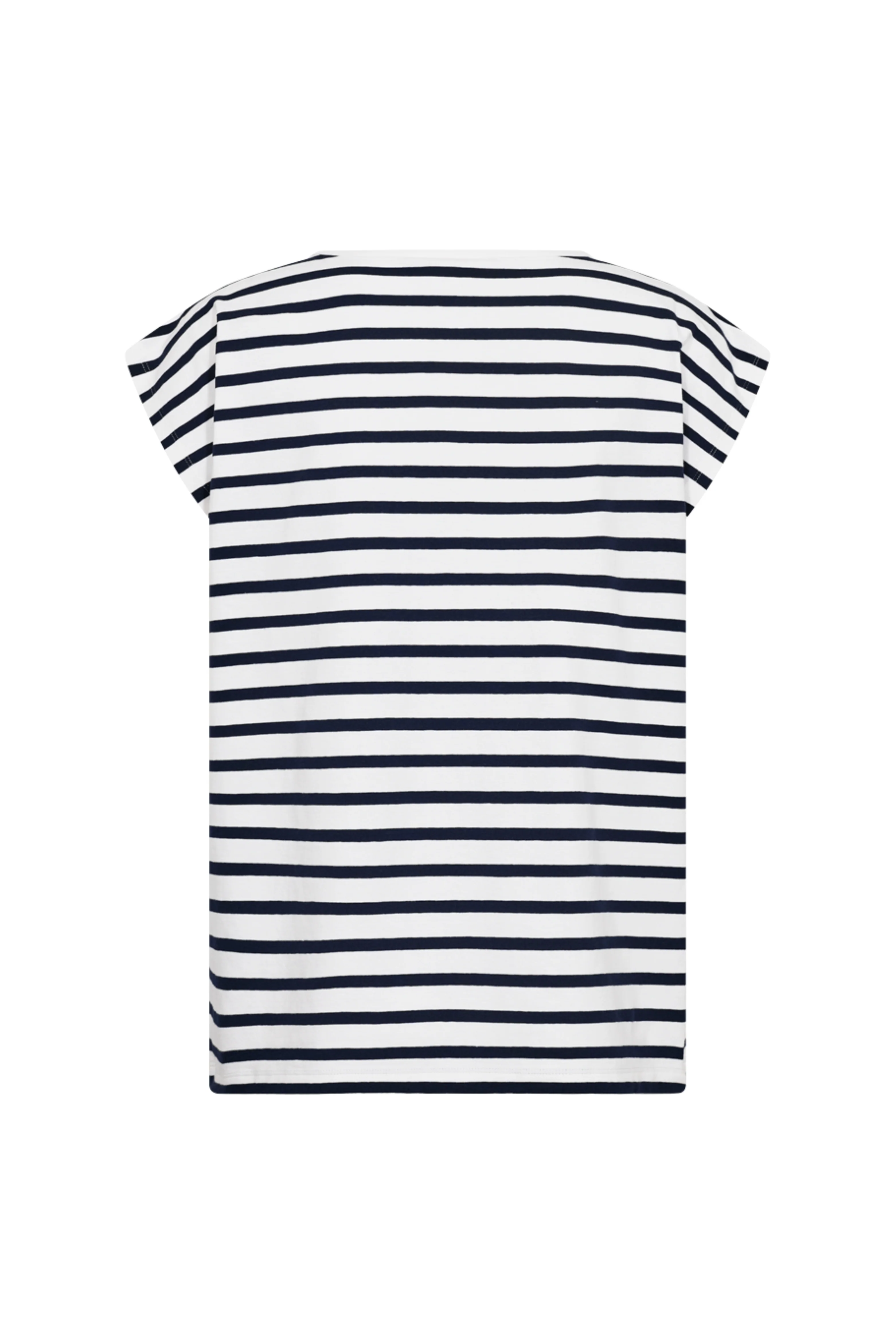 T-shirt Fqfenjal Brilliant White Navy Blazer 208015 - Image 4