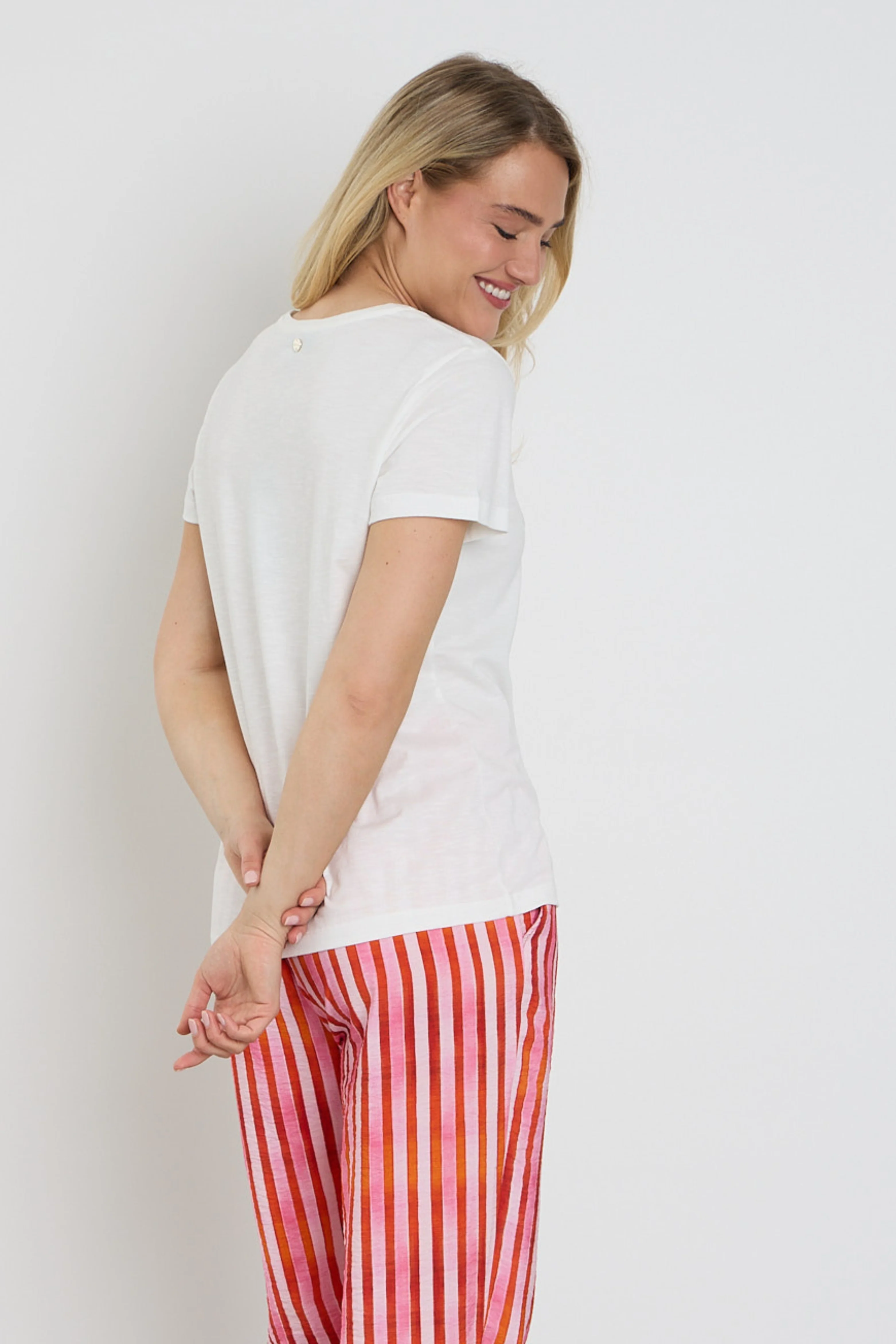 T-shirt Sol Offwhite Silver - Image 3