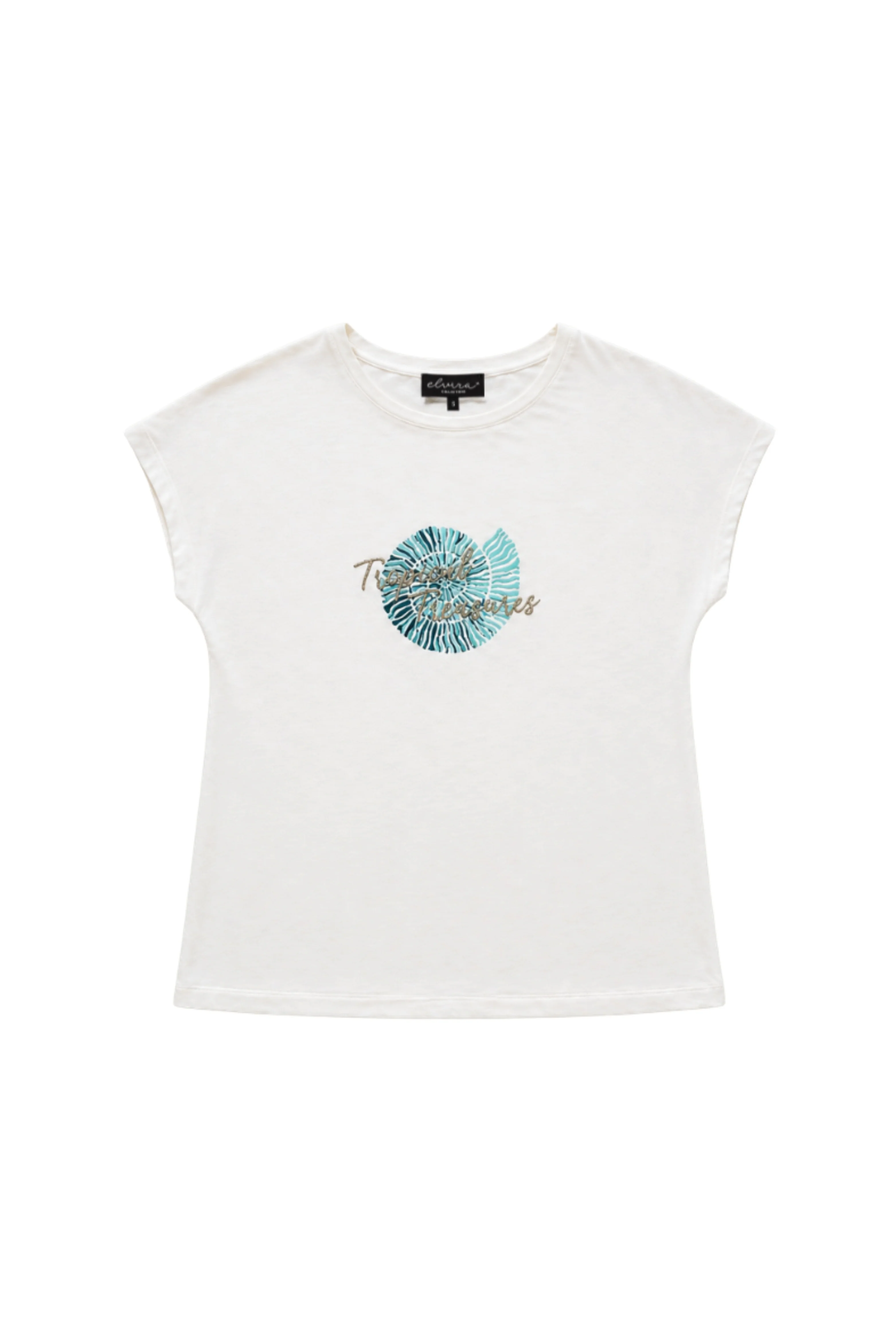 T-shirt Treasures Ecru - Image 2
