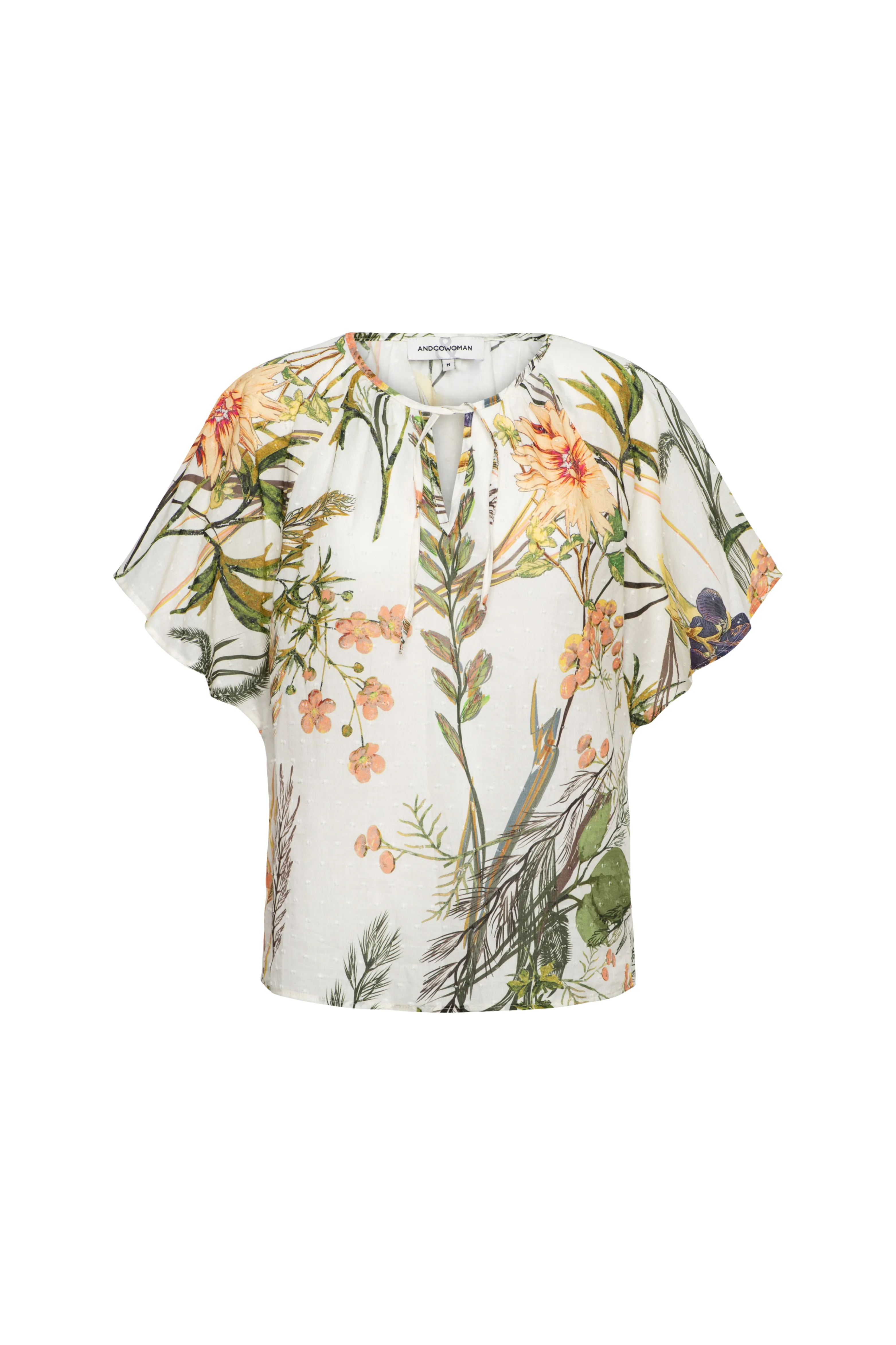 Top Axelle Flower Offwhite Multi TO345 - Image 2