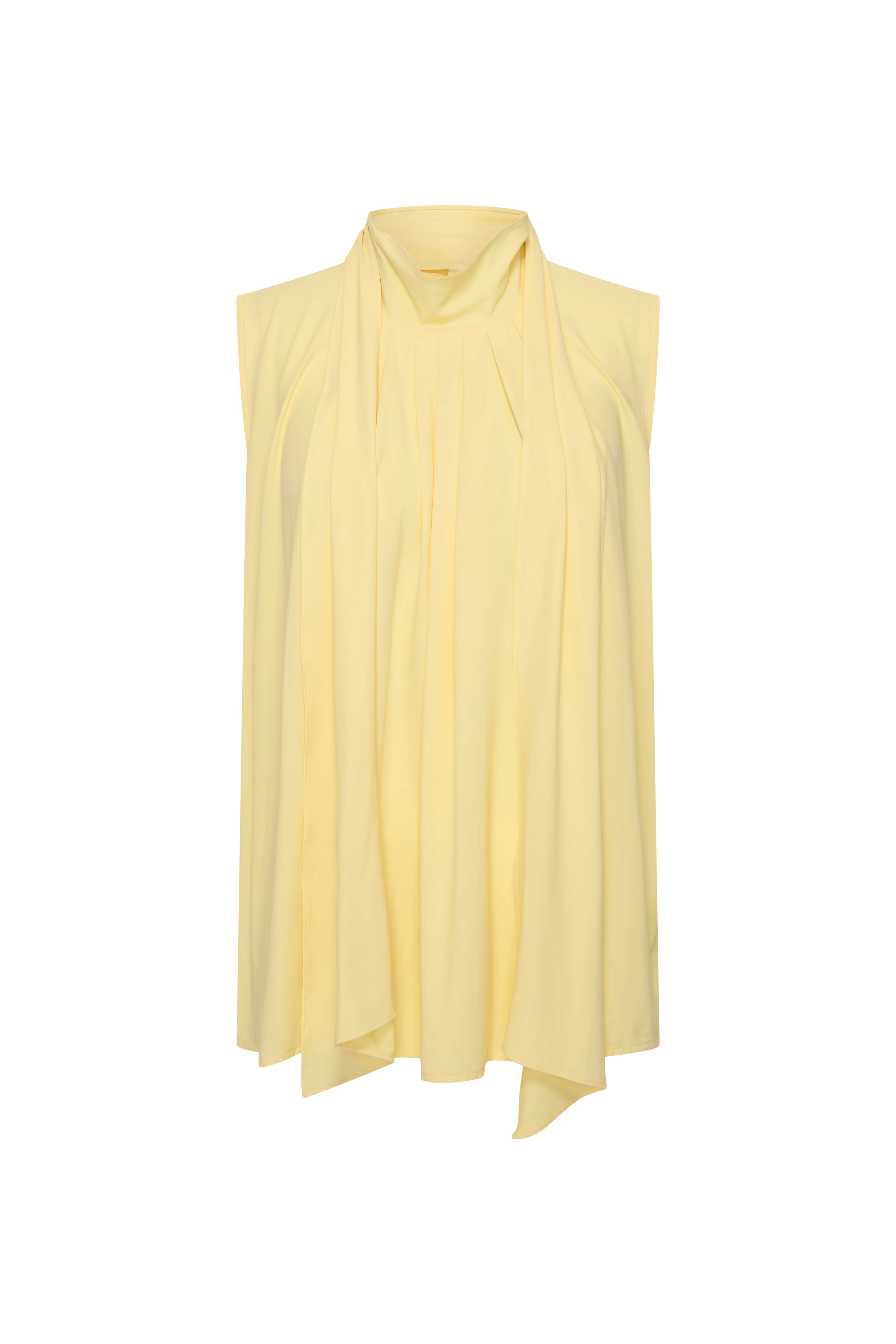 Travel Blouse Bow Lemon Yellow 202830 - Image 2
