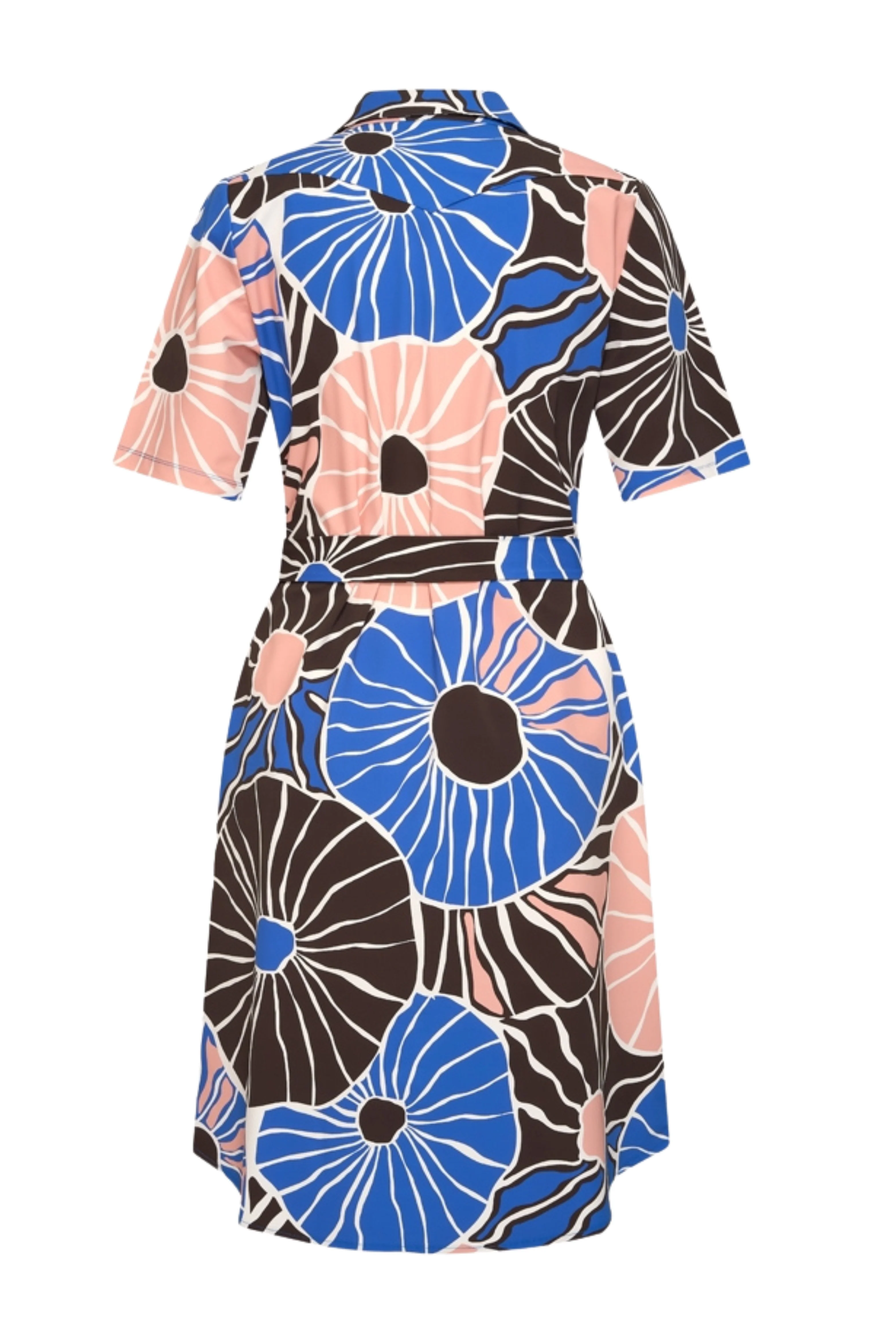 Travel Jurk Desert Anemone Print Nautic Blue 202807 - Image 3