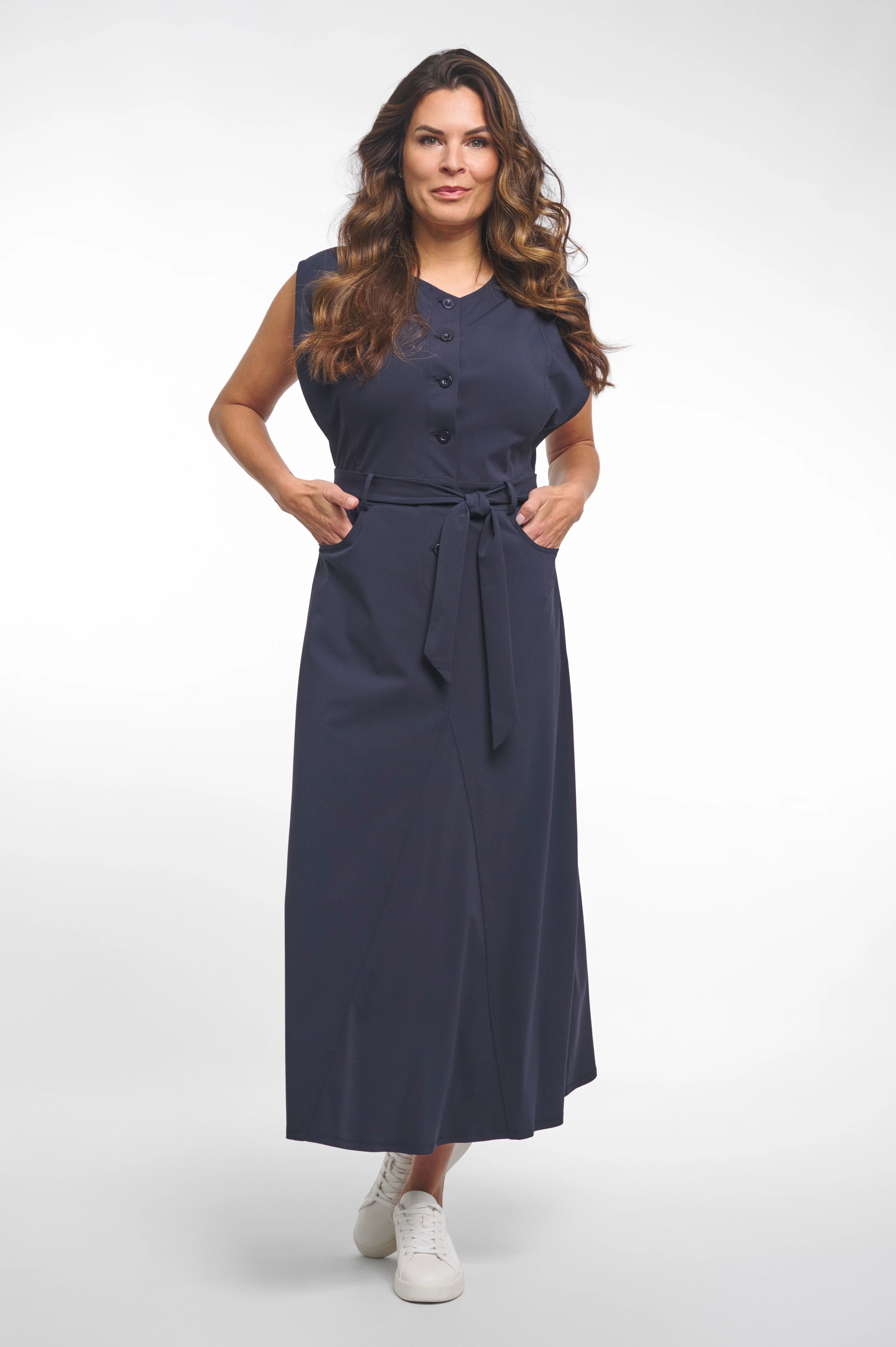 Travel Jurk Esther Navy 262 - Image 5