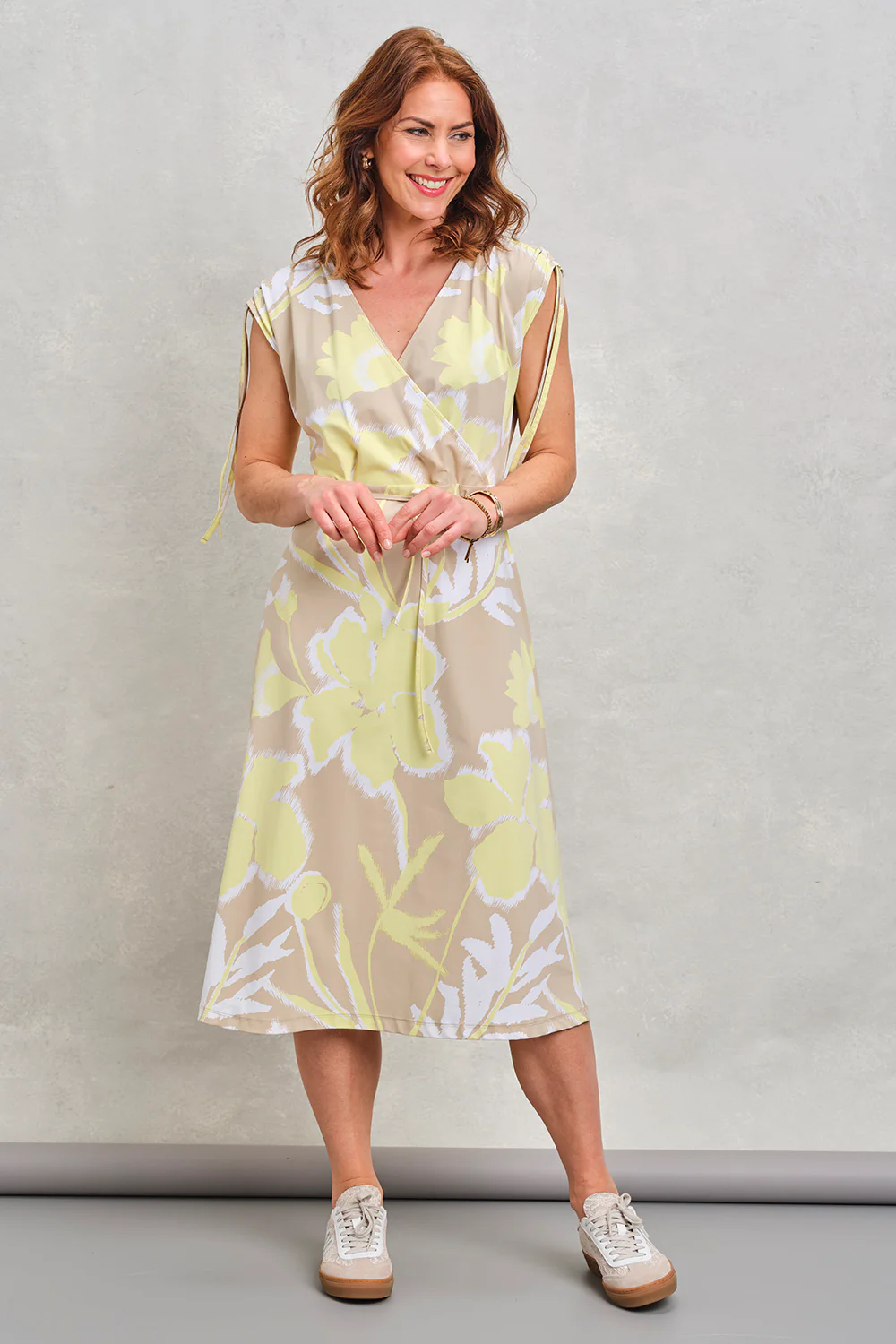 Travel Jurk Fanny Sand Yellow 262
