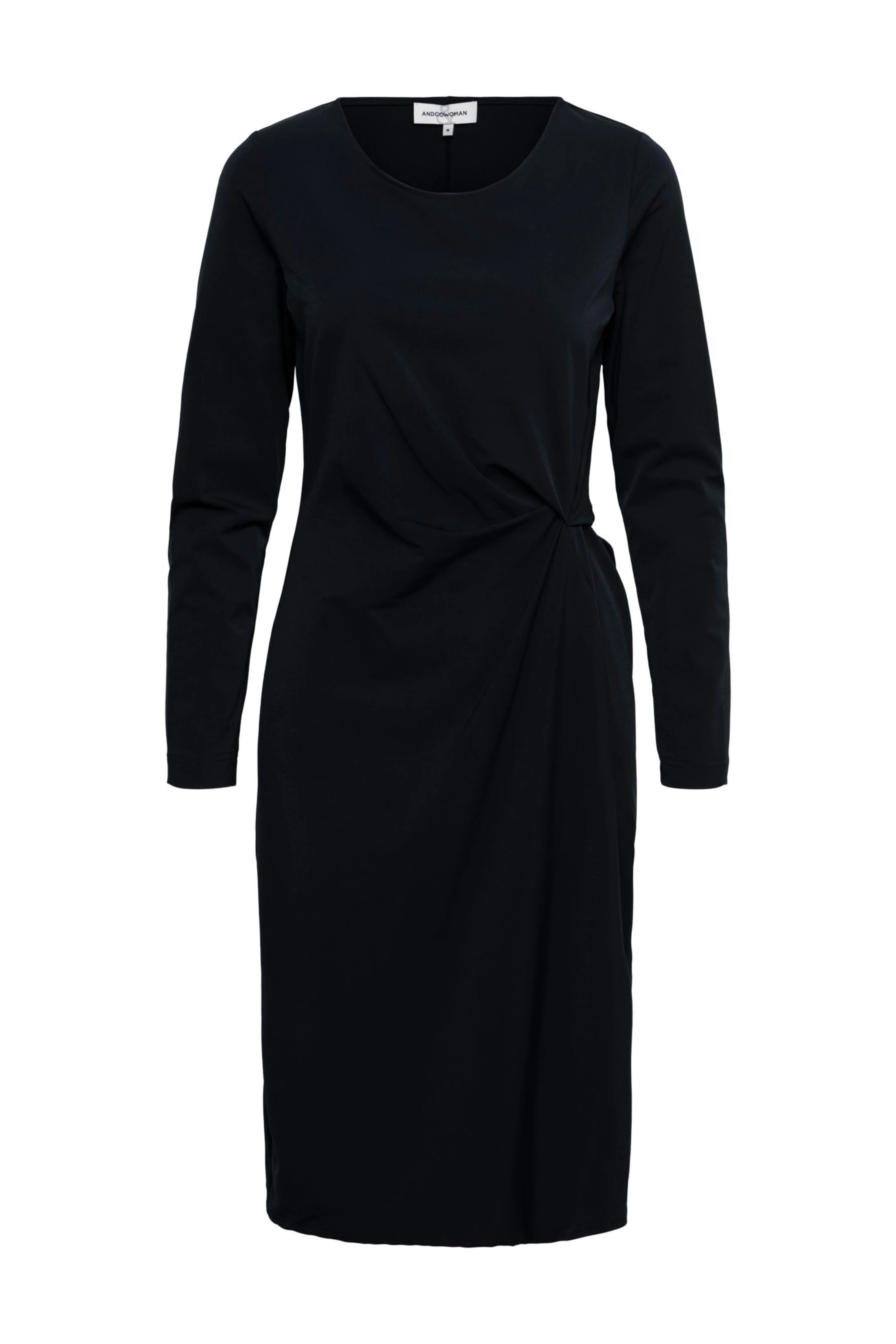 Travel Jurk Pia Navy DR293 - Image 2