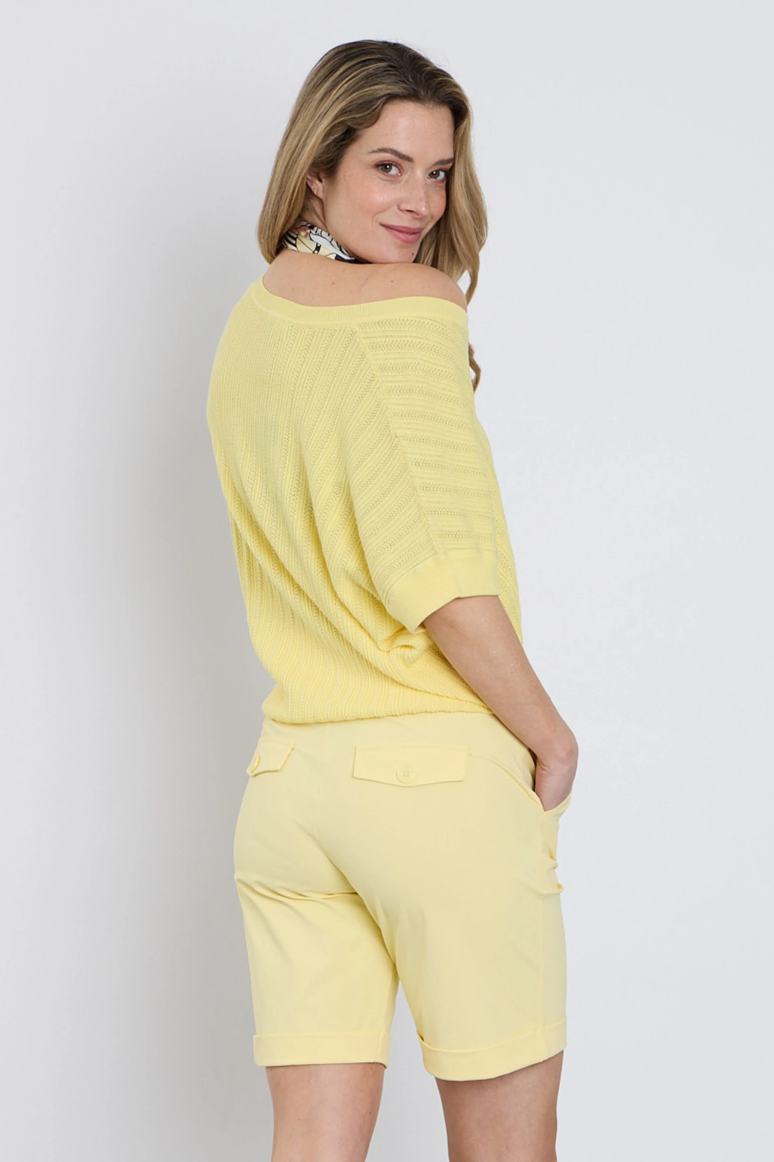 Travel Top Ajour Lemon Yellow 202848 - Image 4