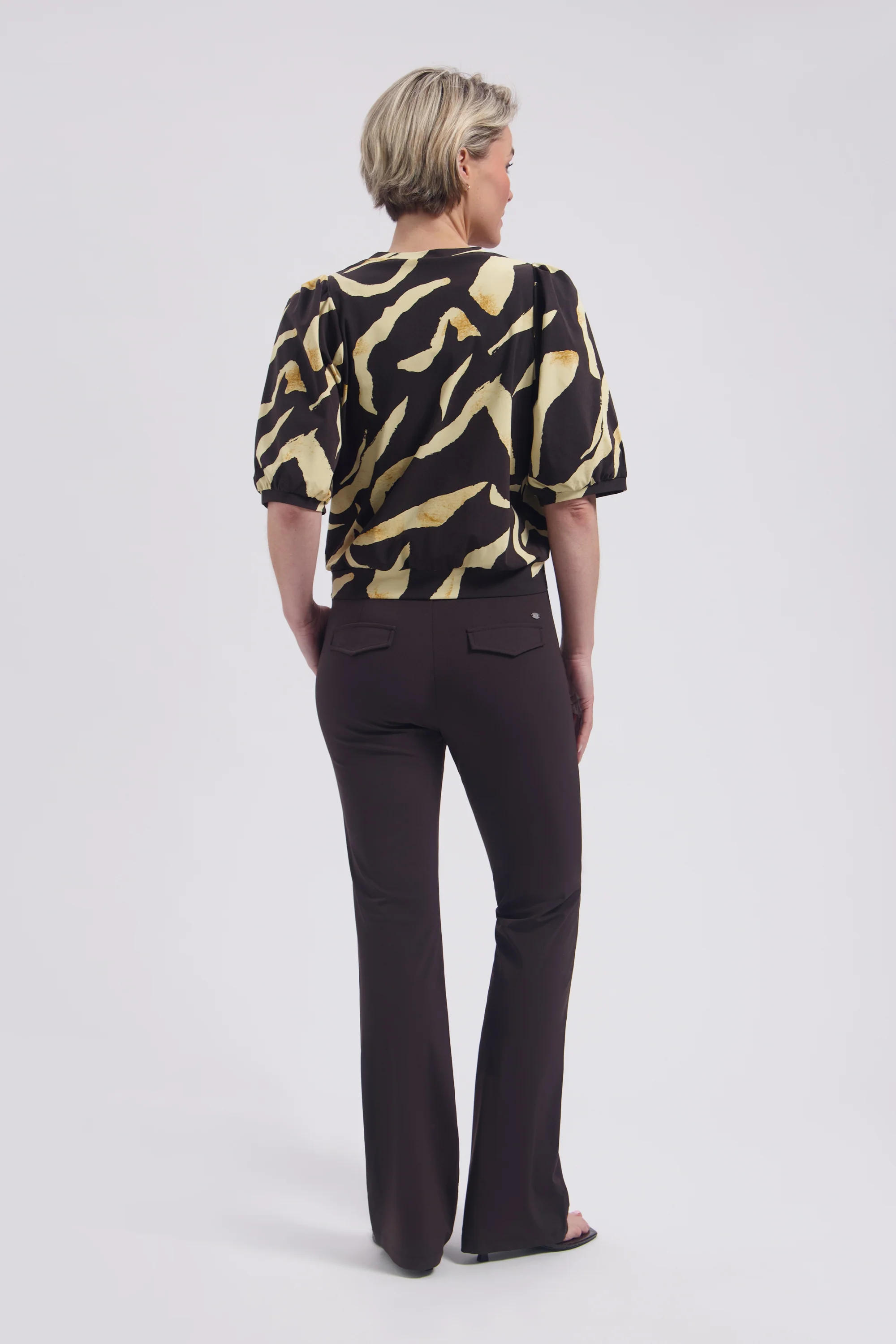 Travel Top Amie-V Pania Print L24-380-3254 - Image 4