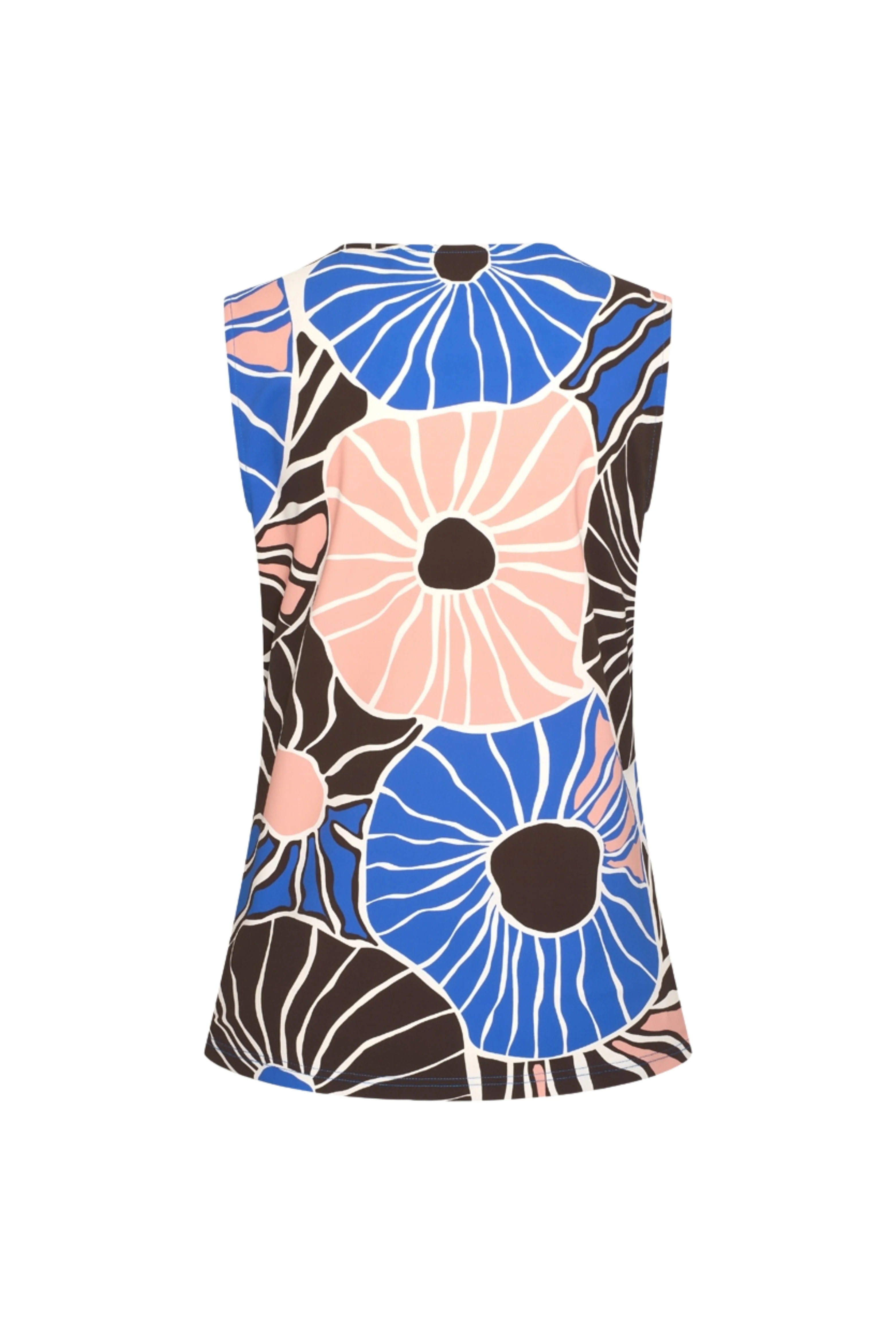 Travel Top Desert Anemone Print Nautic Blue 202425 - Image 3