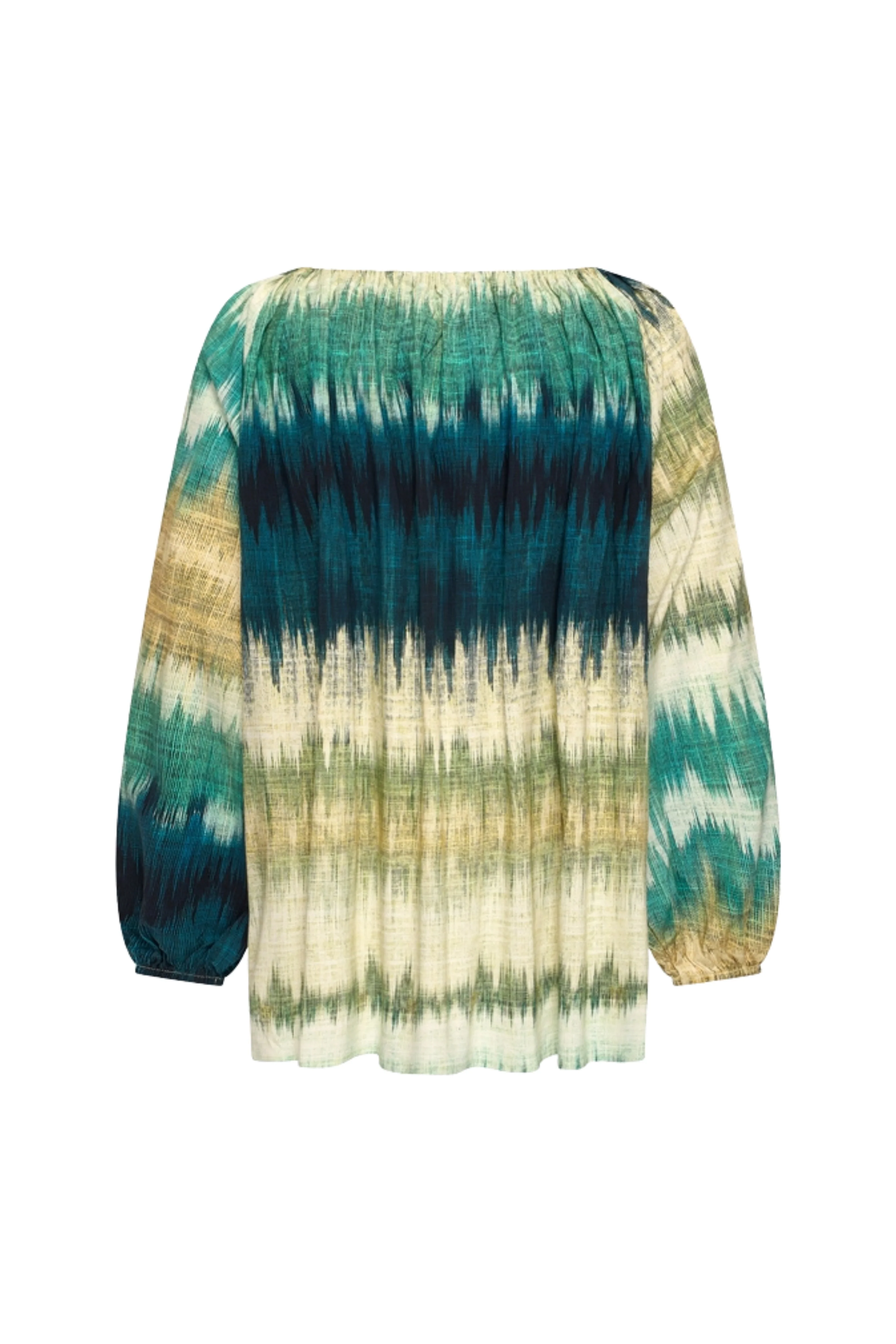 Travel Top Summer Stripe Print Pistachio 202846 - Image 2