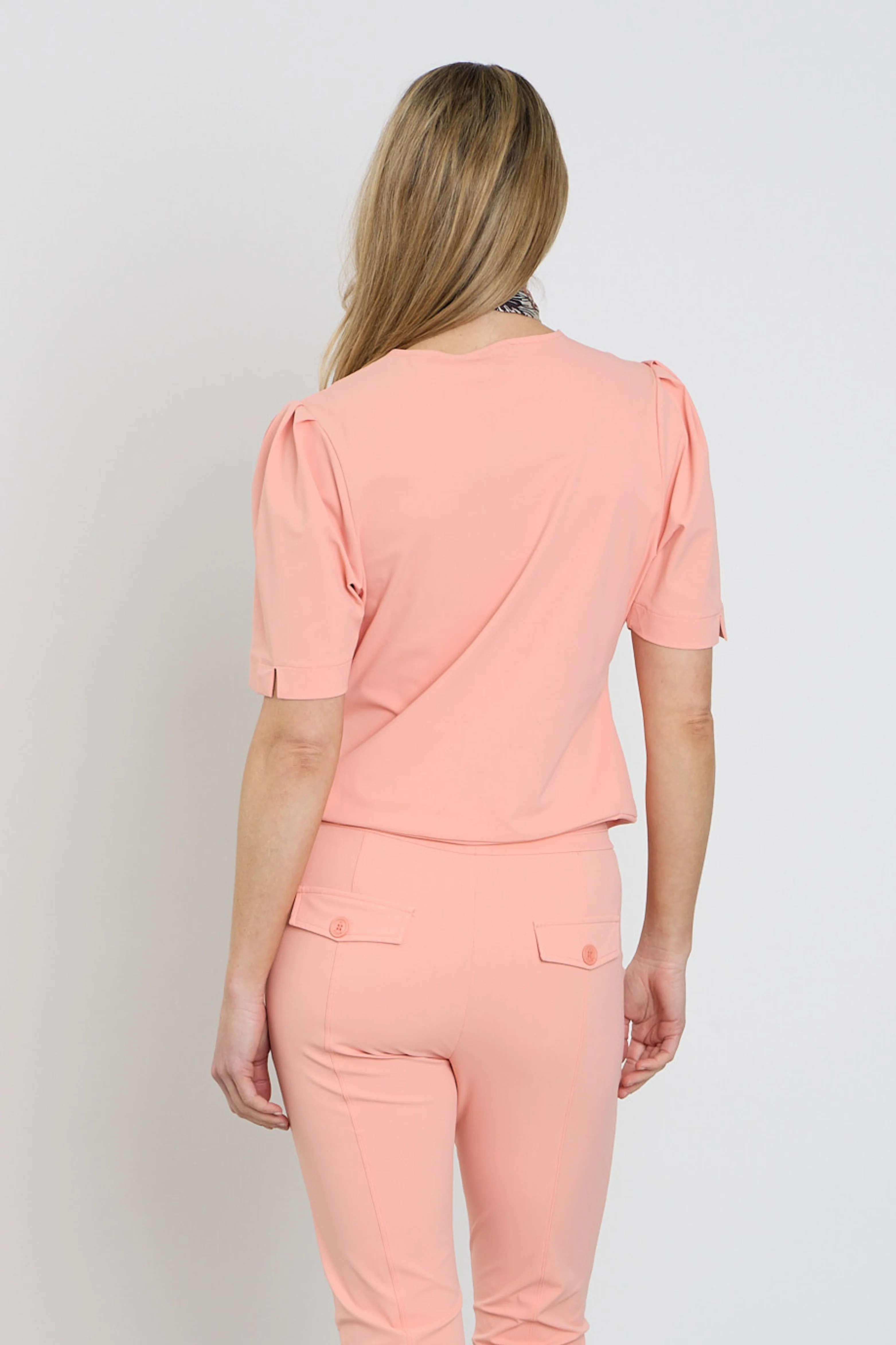 Travel Top Wrap Peach Amber 202838 - Image 4